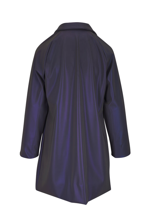 Peter Cohen Tex Blue Iridescent Coat - view 2