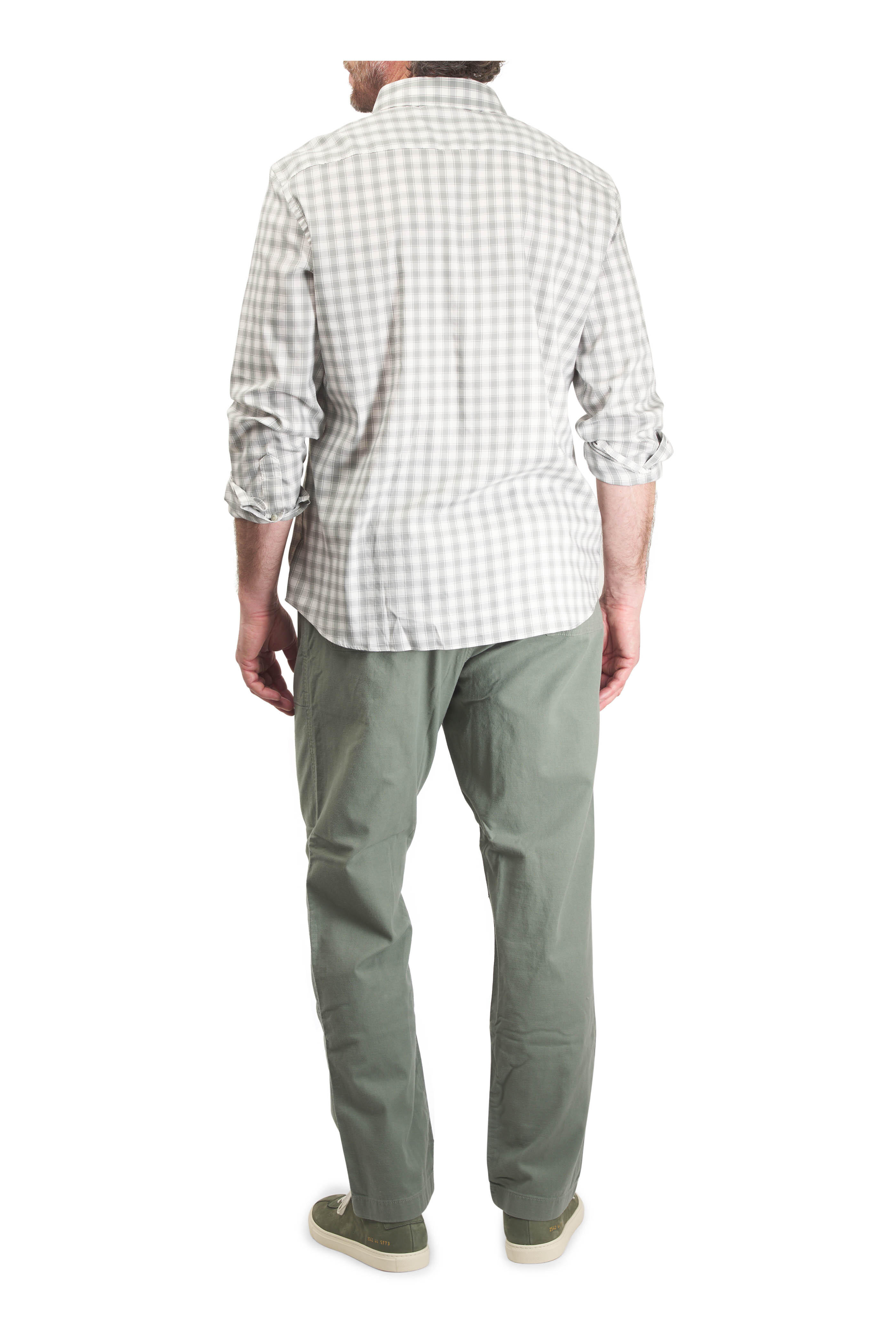 Faherty Brand - Movement™ Arctic Sage Check Sport Shirt
