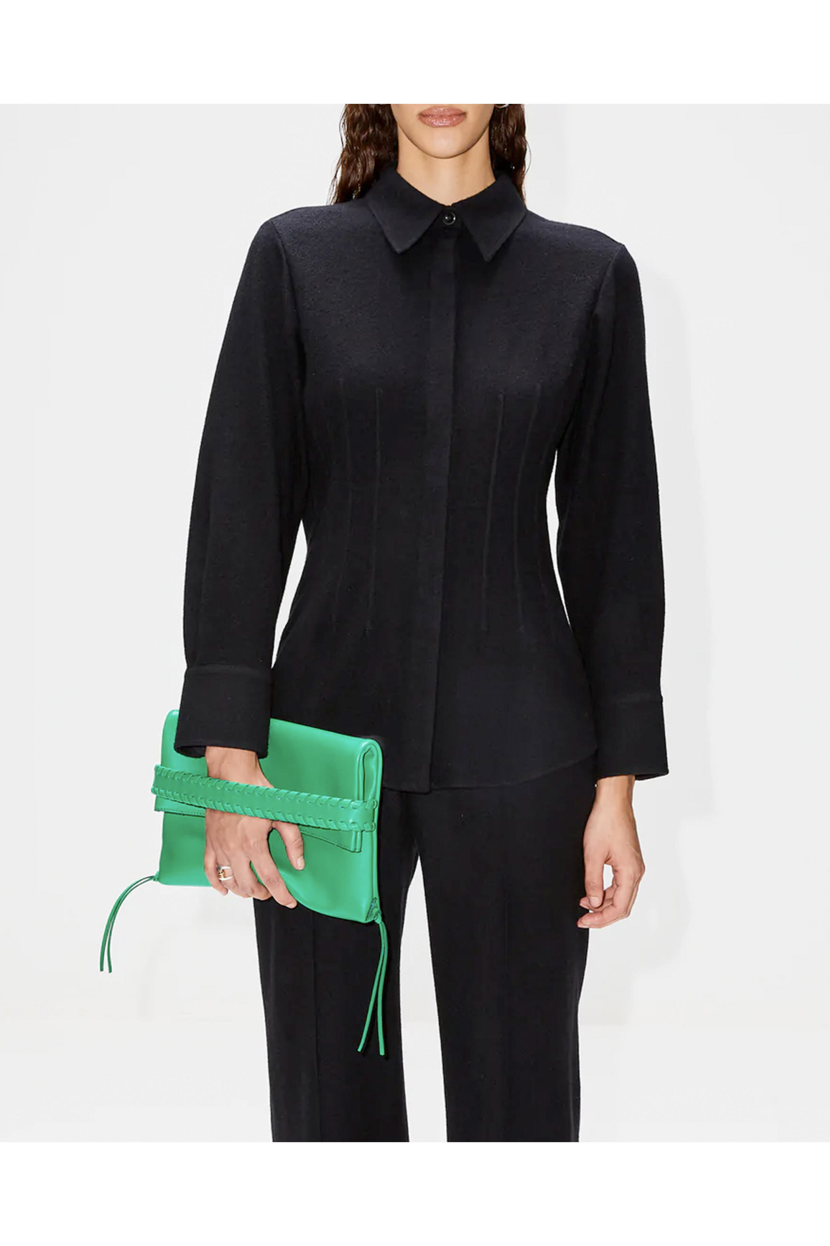 Chloé - Mony Fold Over Clutch in Pop Green