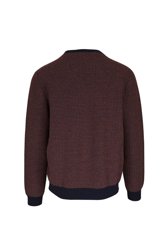 Loro Piana Stormy Birch Cashmere Crewneck Sweater - view 2