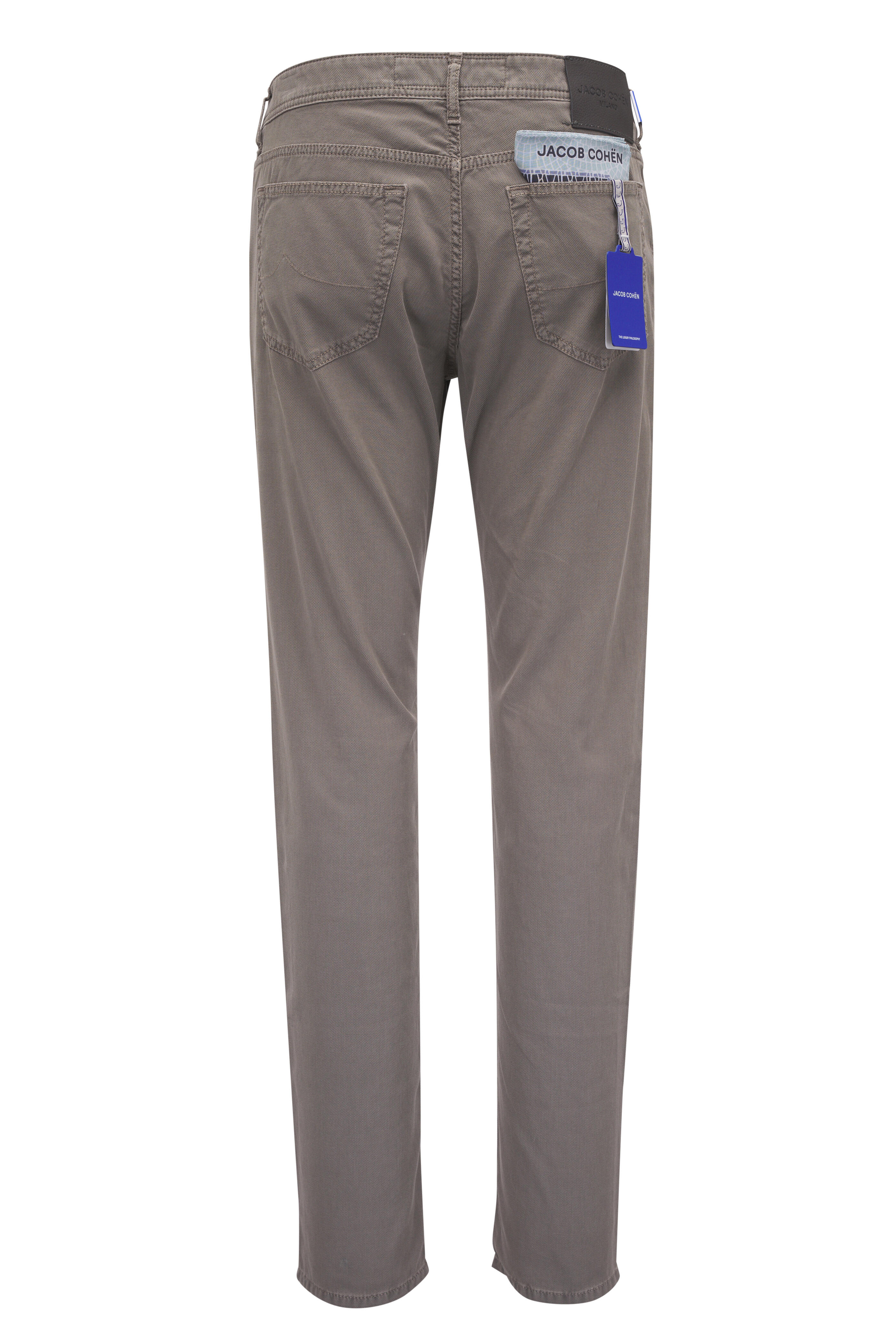 Jacob Cohen - Bard Elephant Gray Five Pocket Pant