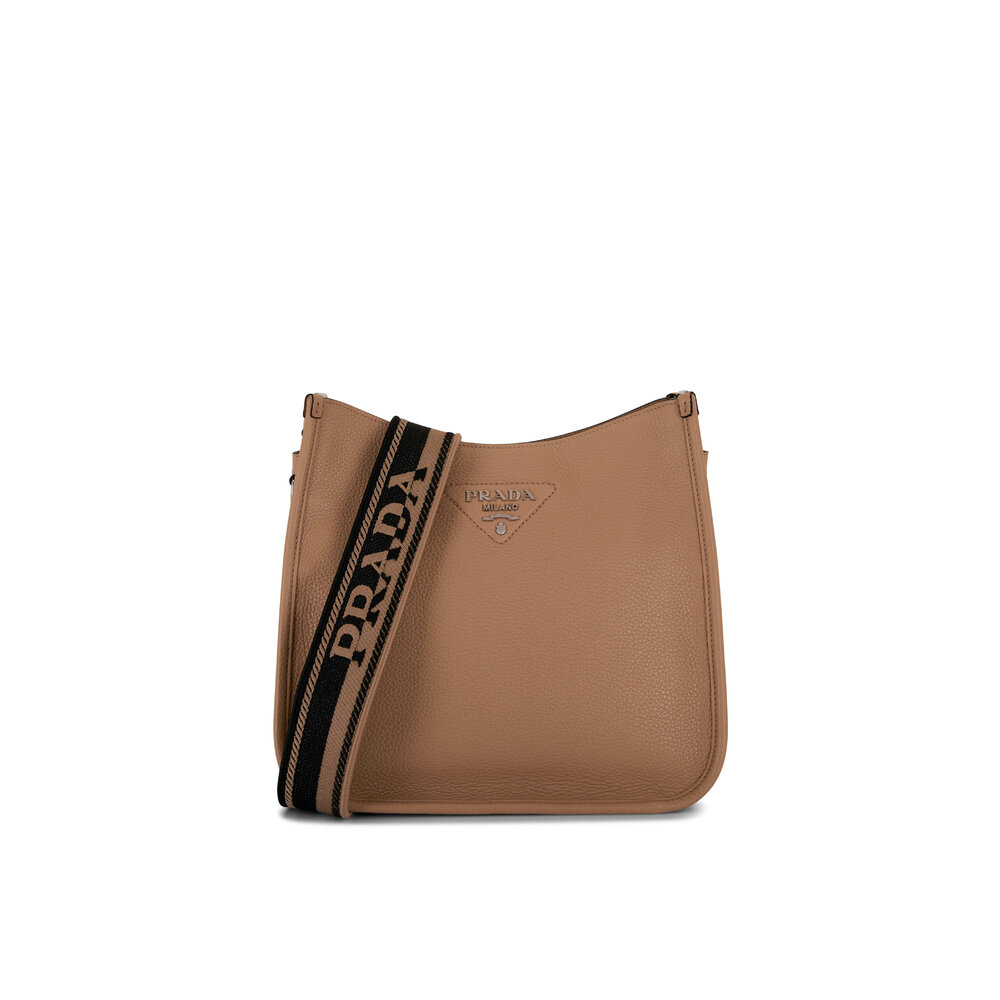 ハンドバッグ PRADA 1BC218_2CYS_F038H LEATHER HOBO BAG Prada-Pebble-Leather-Hobo-Bag-