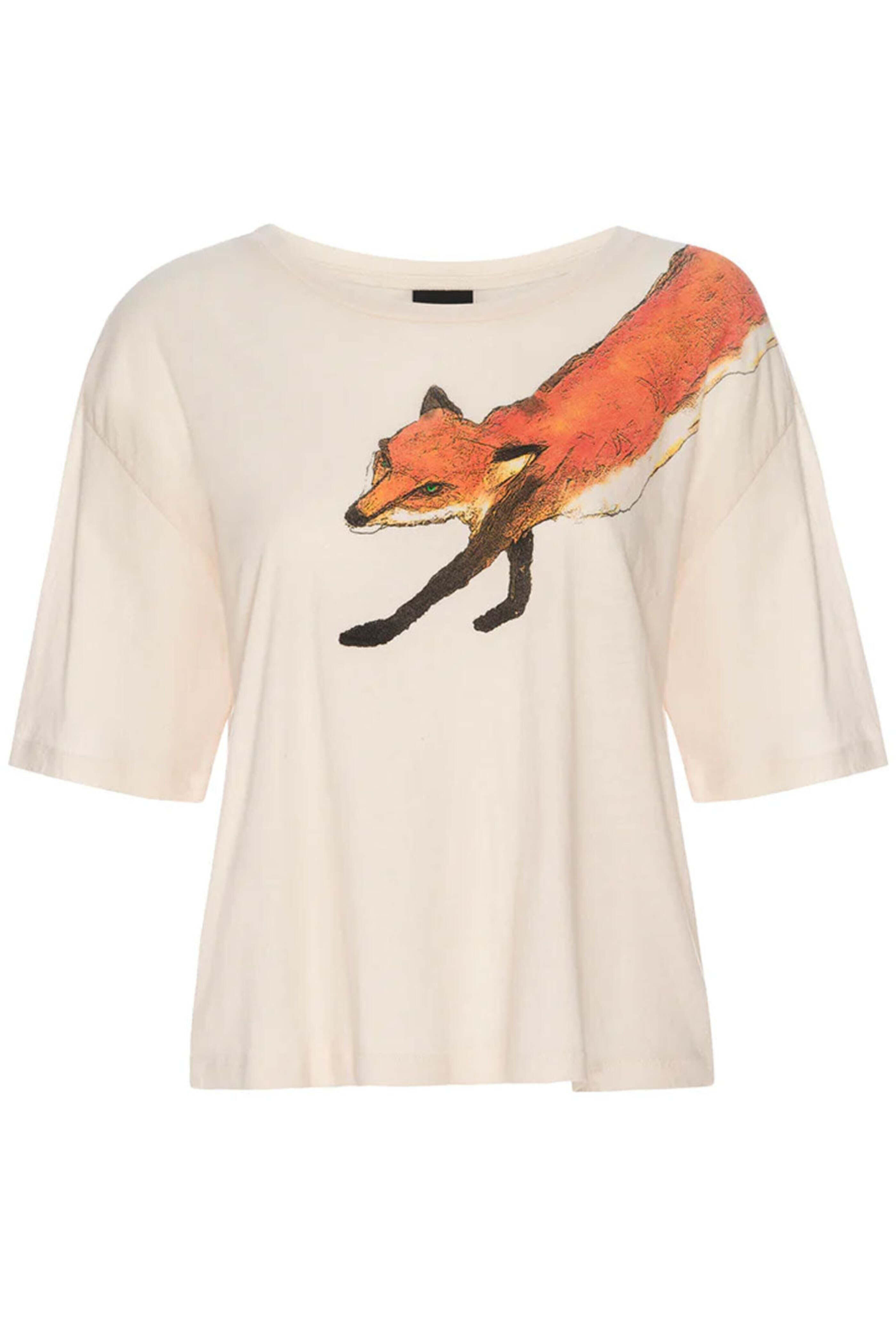 Le Superbe - Cream Foxy Tee - view 1