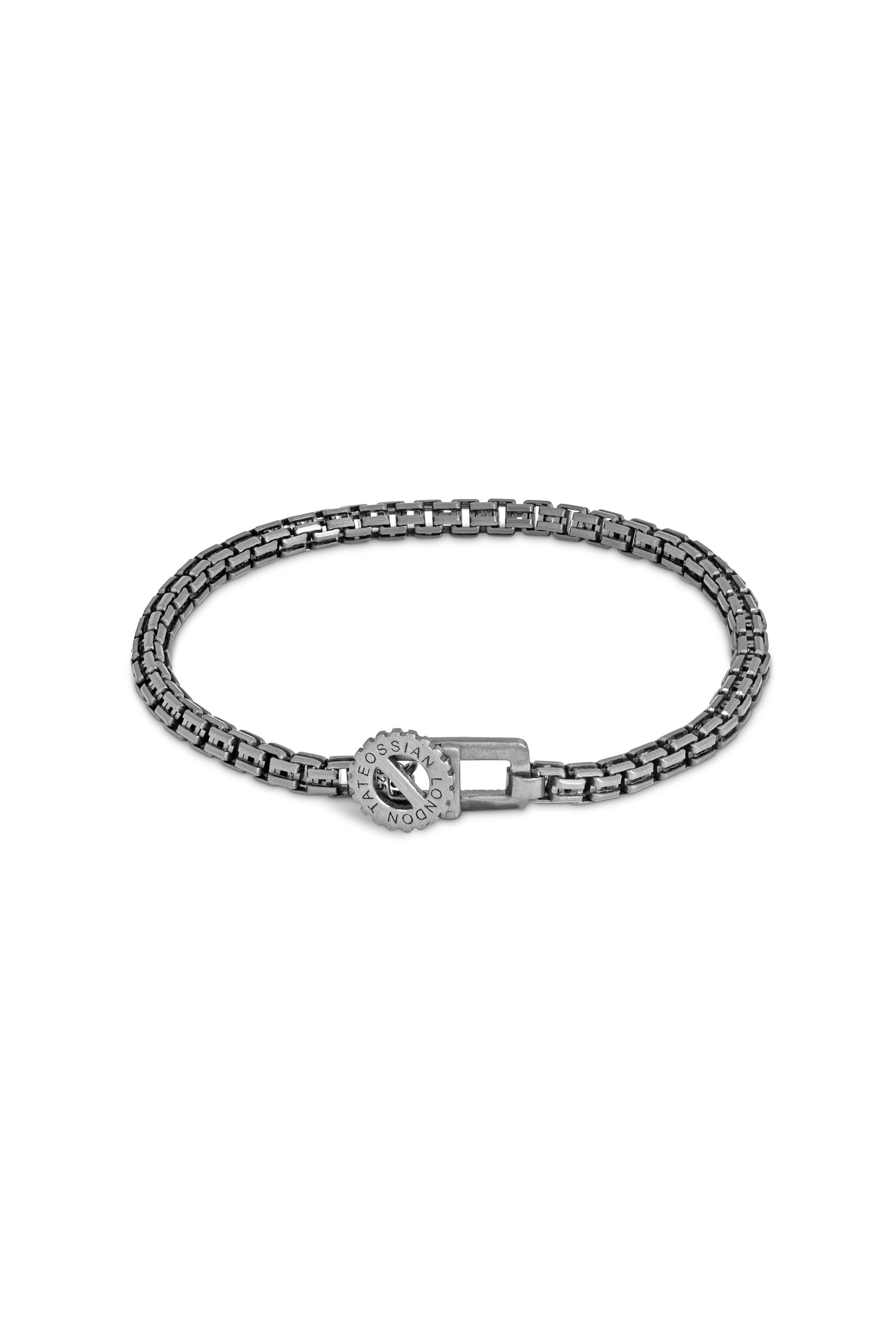 ¨TATEOSSIAN.Silver925 chain bracelet Tateossian - Coda Di Volpe Sterling Silver Chain Bracelet