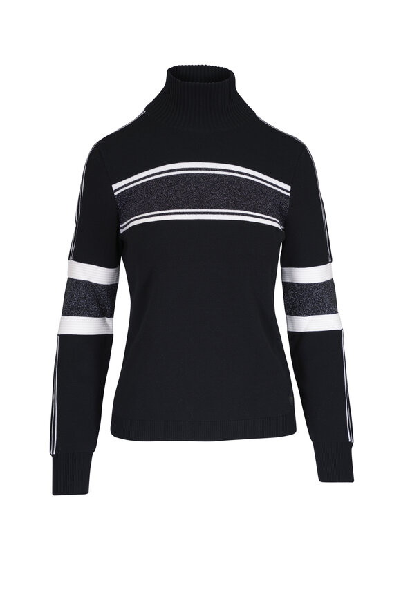 Bogner Lissa Black & White Wool Sweater