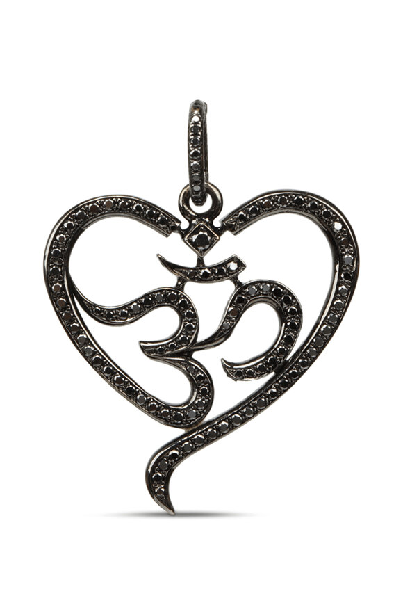 贈る結婚祝い Black - Rodkin Loree Diamond Pendant Cross Gothic アクセサリー