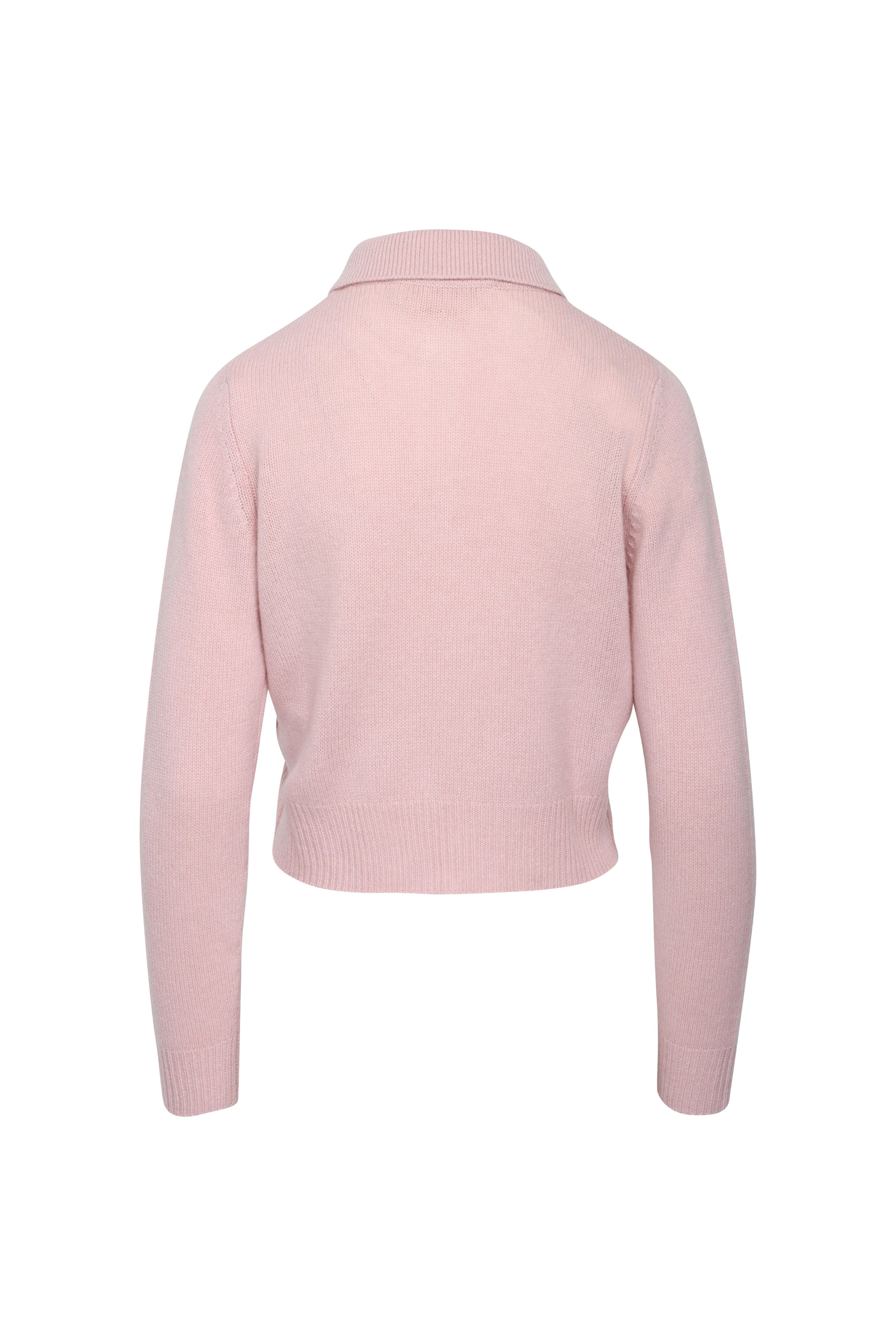 Marni - Bubblegum Pink Logo Knit Polo