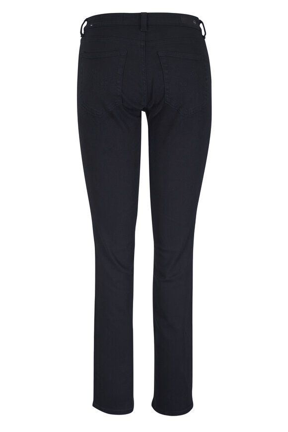 AG Sandra Black Low-Rise Straight Jean - view 2