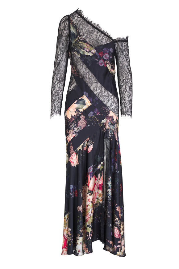 Camilla Lace Splice Dynasty Daze One-Shoulder Dress 