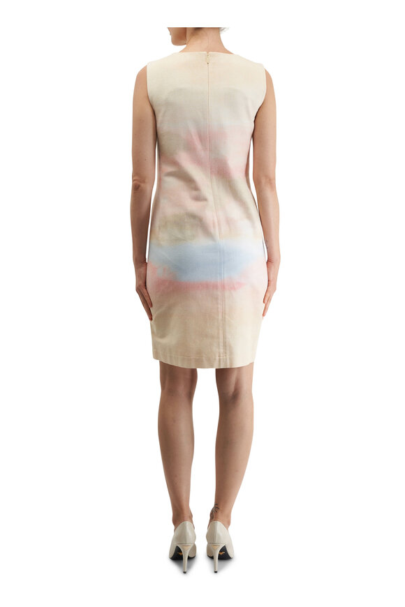 Lafayette 148 New York - Horizon Print Sleeveless Shift Dress