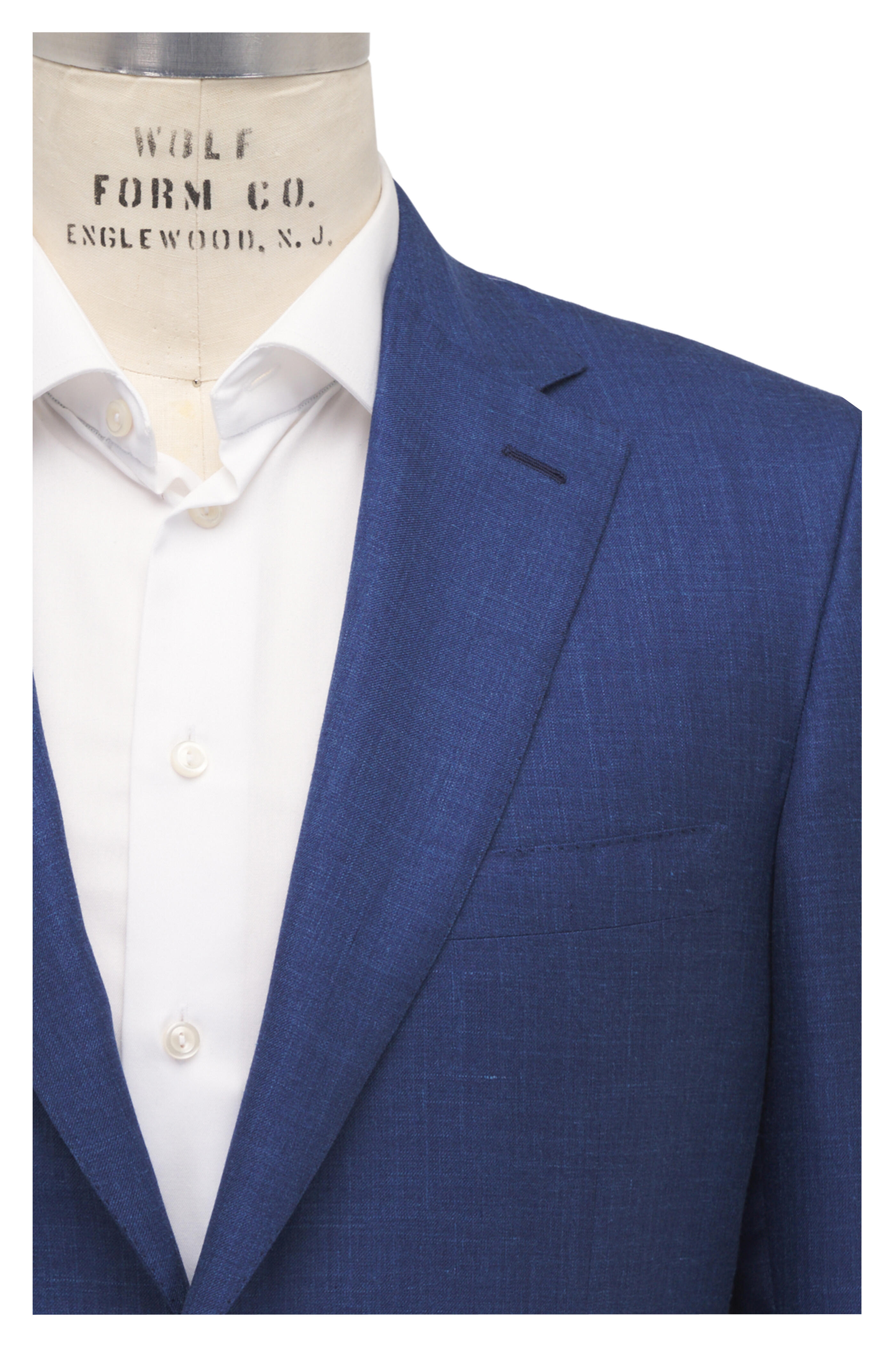 Brioni - Blue Silk, Cashmere & Linen Sportcoat