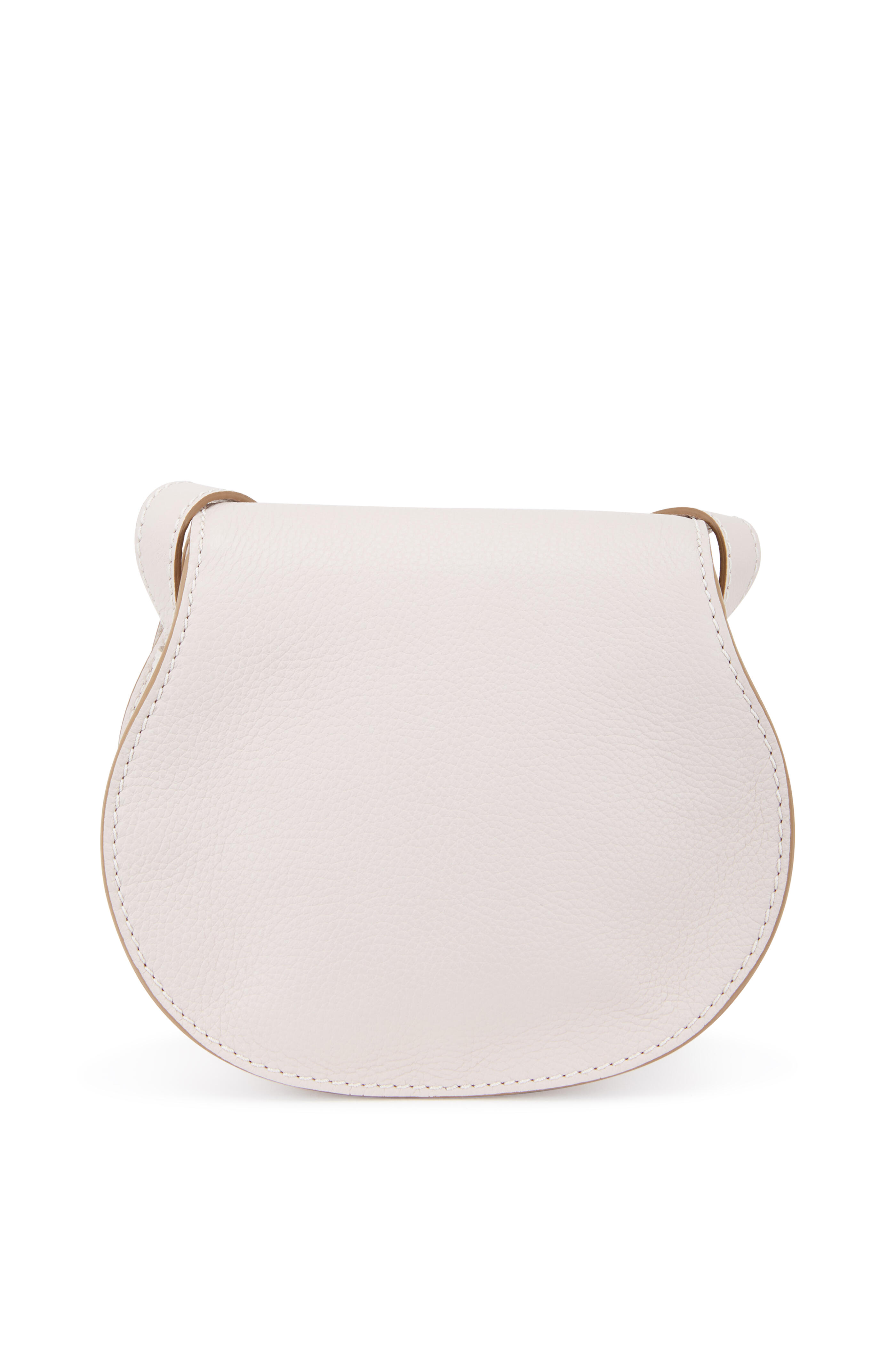 Chloé - Marcie White Leather Mini Crossbody