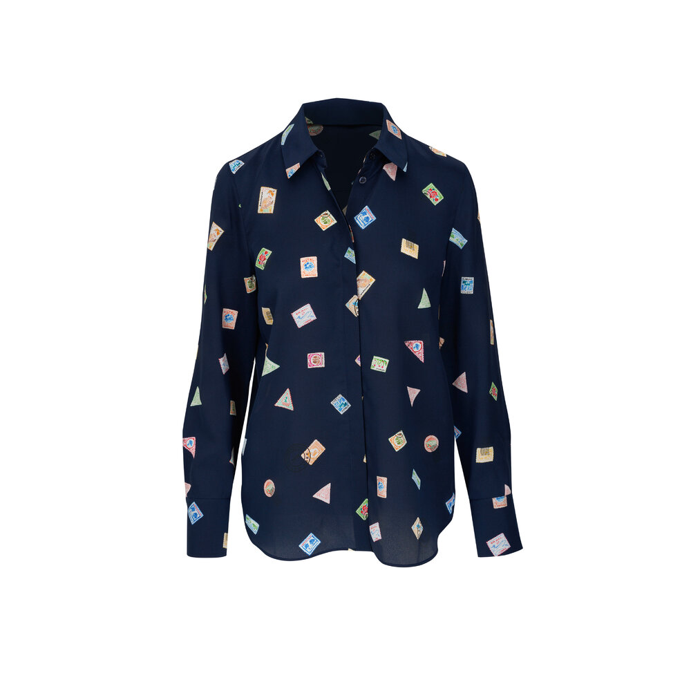 Wild Flower Embroidered Shirt BT6671T - Billy T – Alice