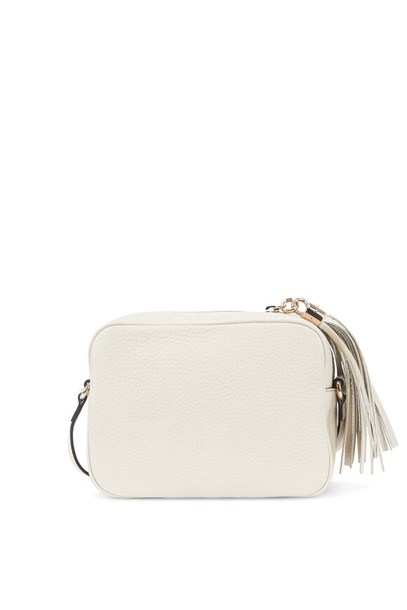 Gucci - Soho Off-White Leather Disco Shoulder Bag