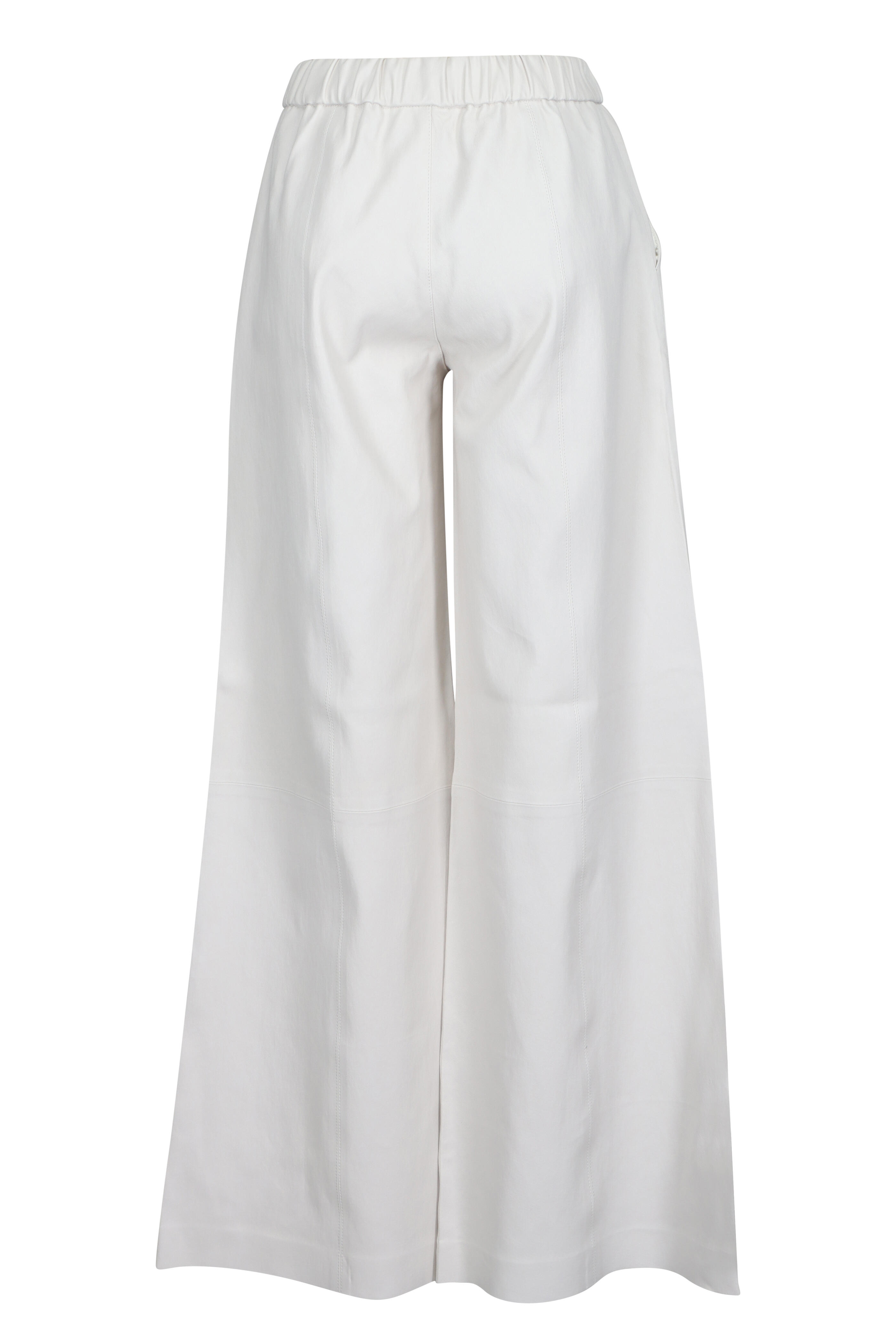 SPRWMN - Shell Wide Leg Leather Culotte