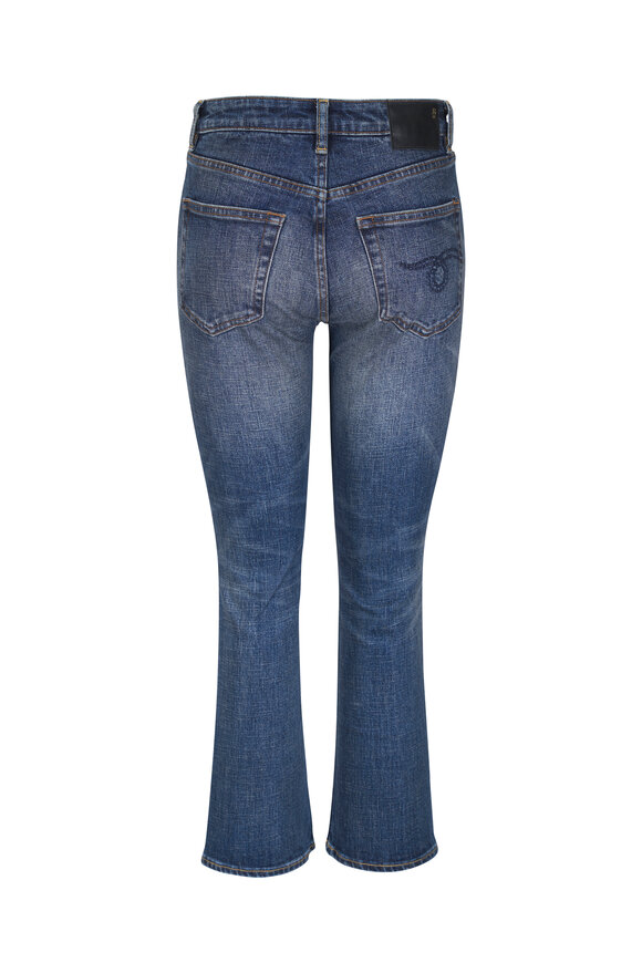 R13 Kick Fit Jasper Crop Flare Jean - view 3