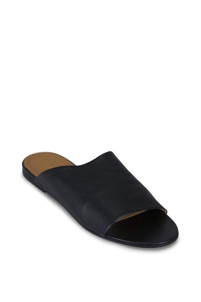 サンダル・ミュール The Row SS25 'Foam' sandals (F1609RC3 BLK) The Row SS25 'Foam' sandals (F1609RC3 BLK) (The Row/サンダル