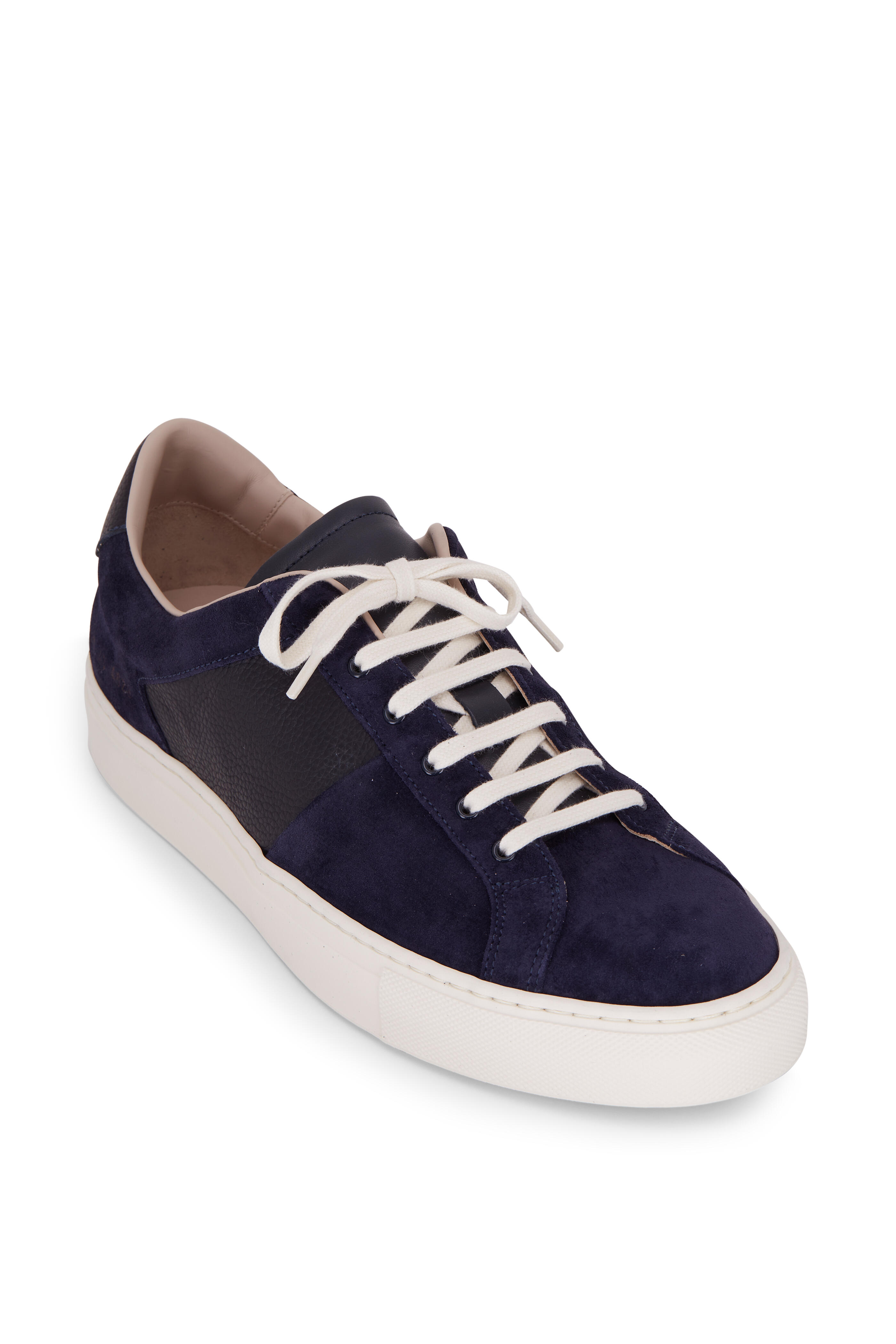 forhåndsvisning At opdage Surichinmoi Common Projects - Winter Achilles Navy Suede Sneaker