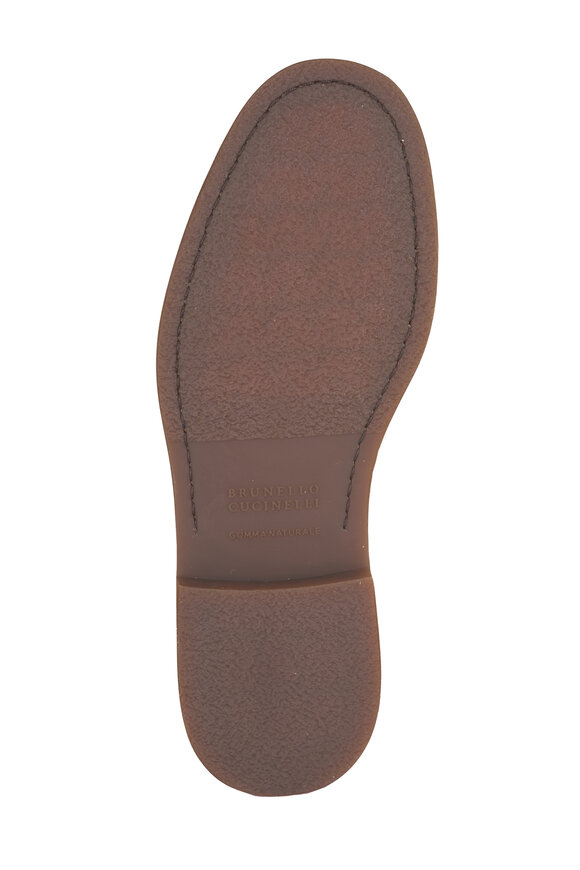 Brunello Cucinelli Tan Suede Chukka Boot - view 4