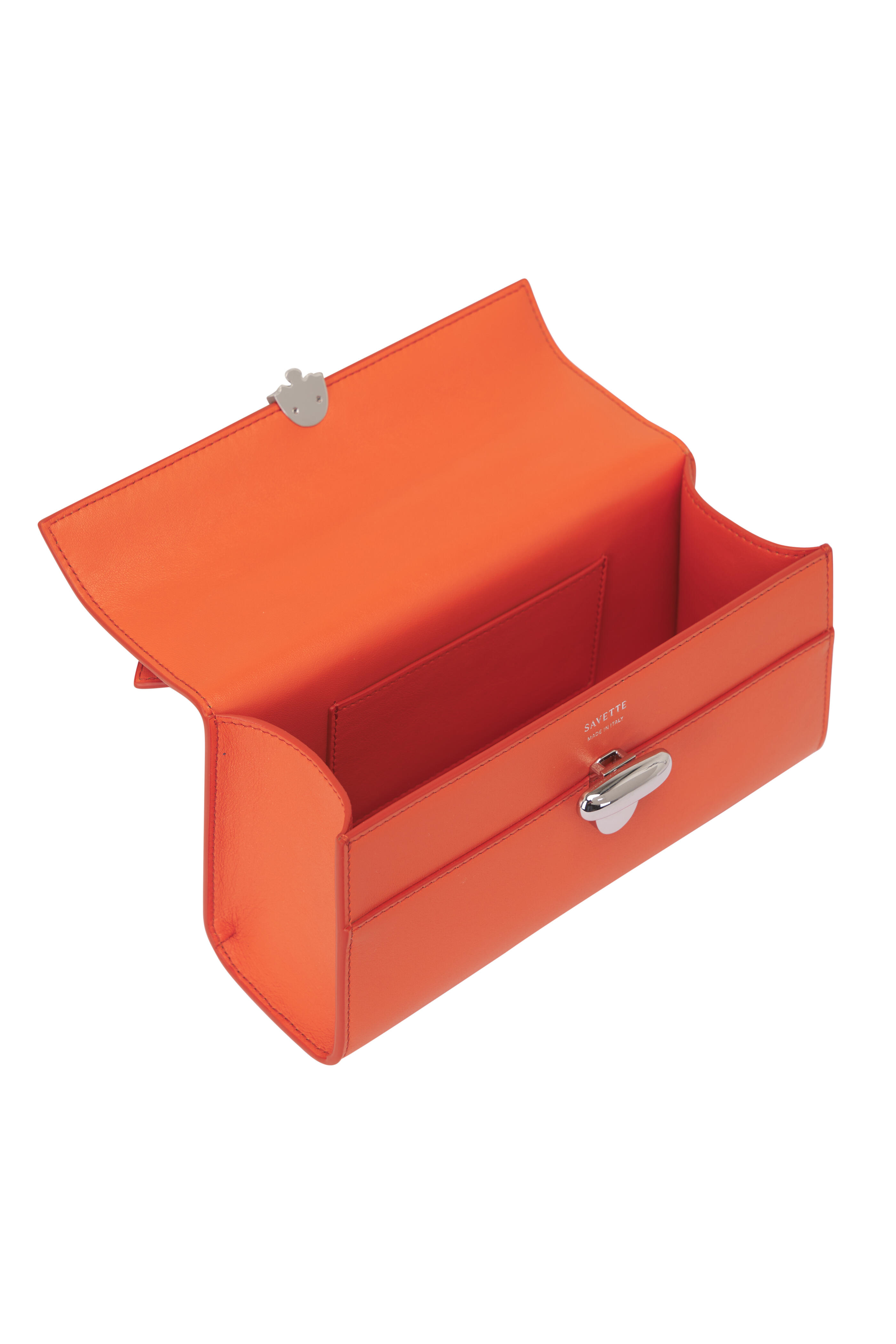 Savette - Symmetry Pochette Tangerine Top Handle Bag