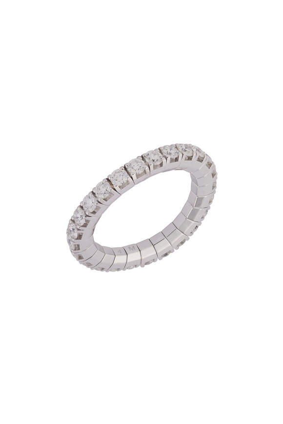 Demeglio 18k White Gold Diamond Eternity Band