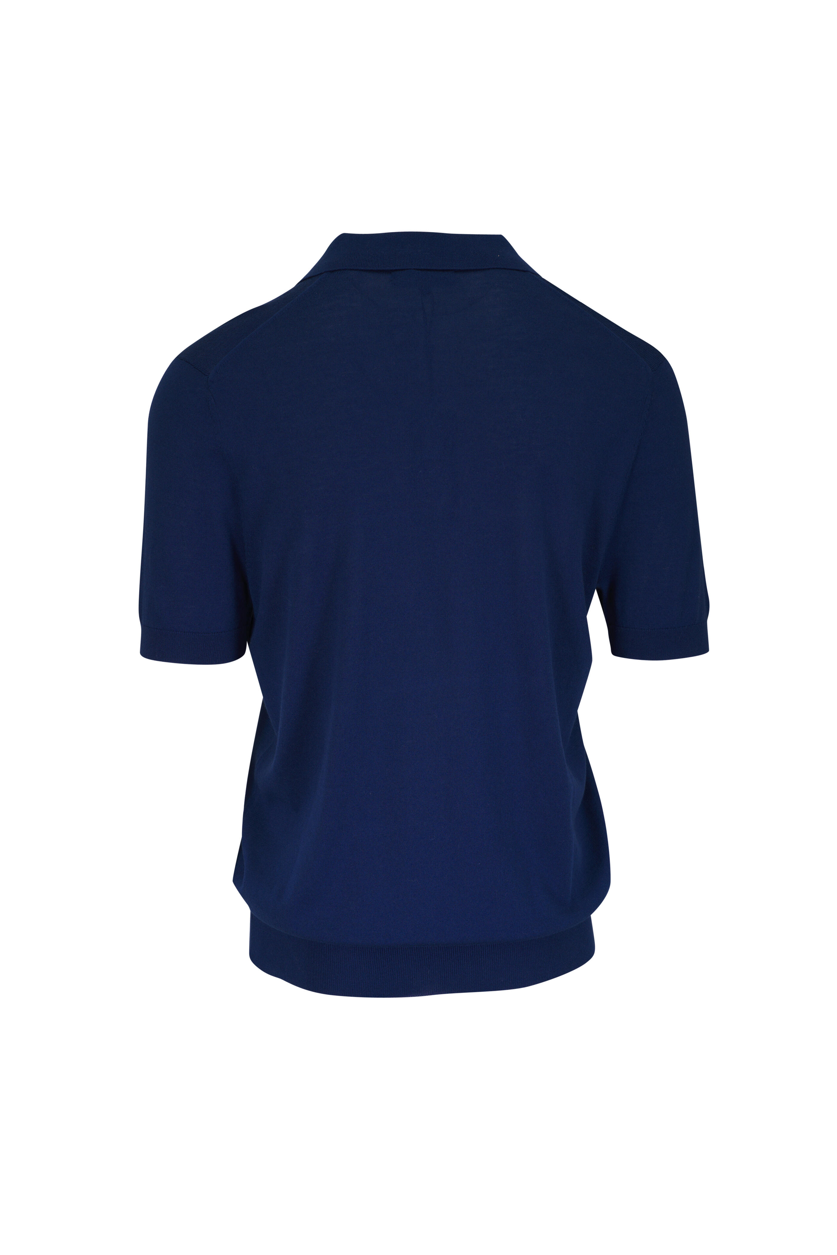 Patrick Assaraf - Navy Blue Polo