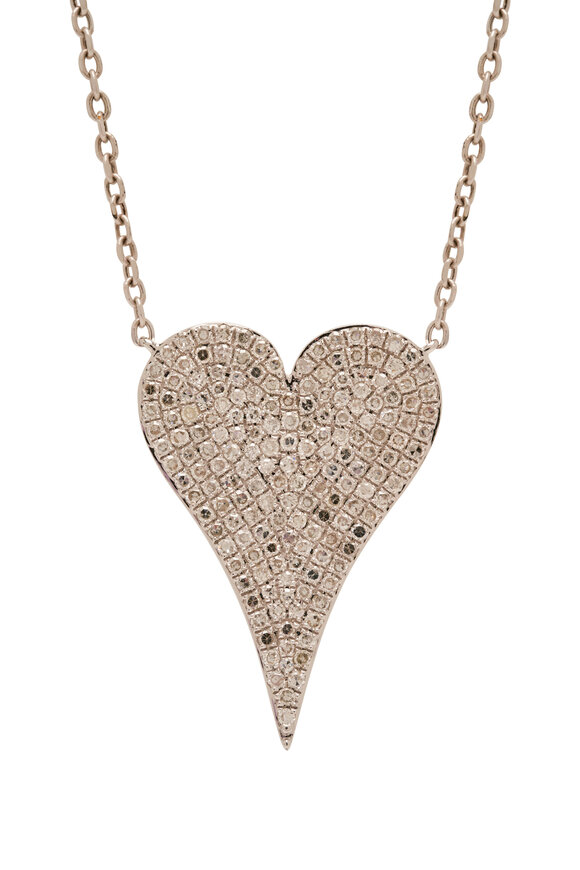 Kai Linz - Diamond Heart Pendant Necklace