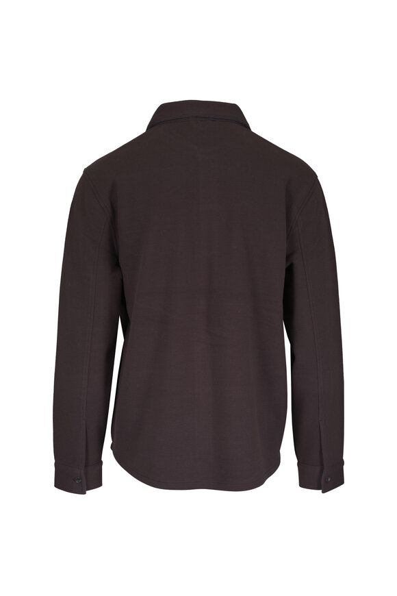 Vince Midland Brown Knit Shacket - view 2