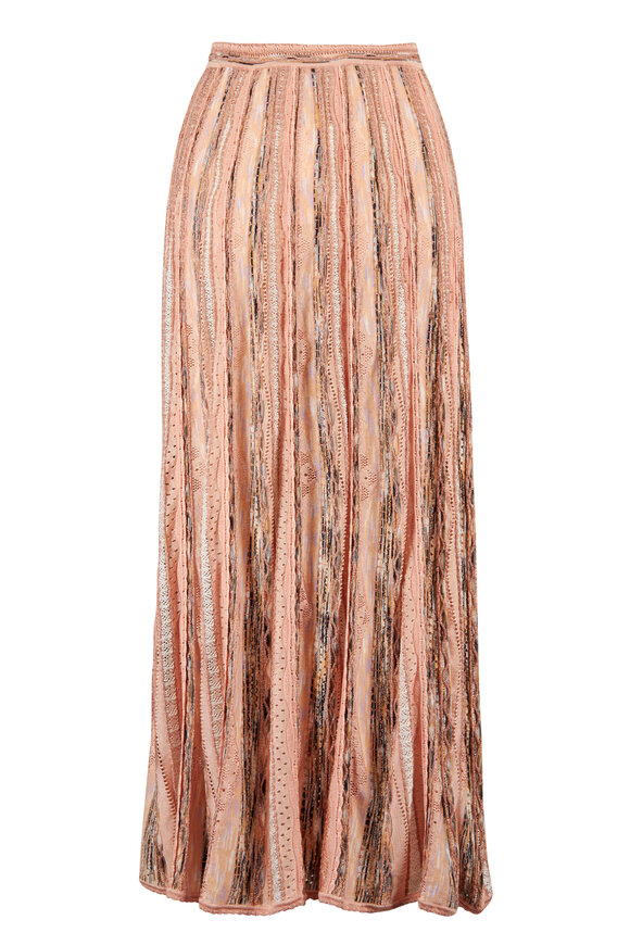 Ulla Johnson Clio Hibiscus Knit Midi Skirt - view 2