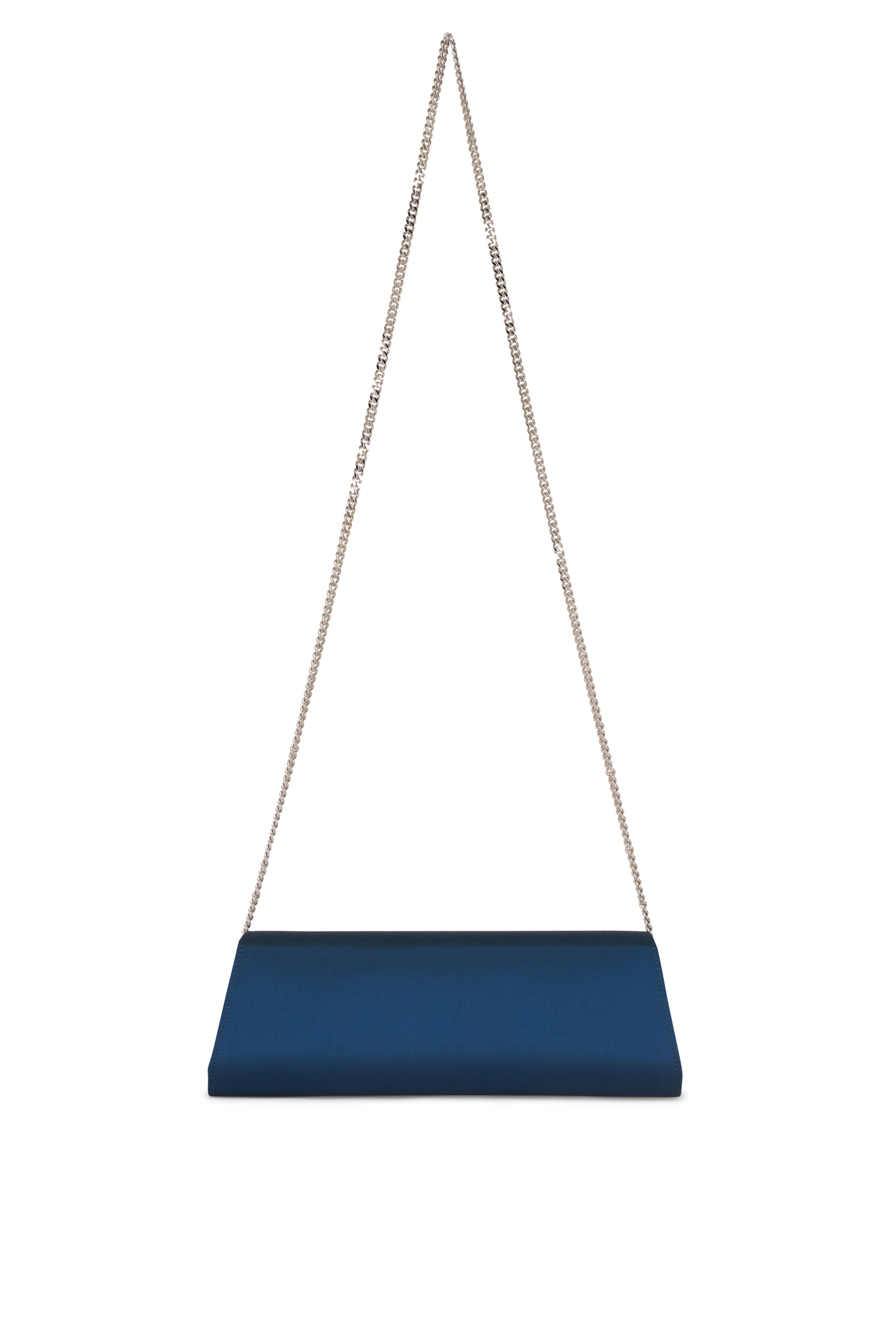 Akris - Small Anouk Deep Petrol Trapezoid Clutch - view 3