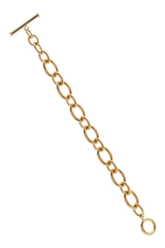 Caroline Ellen 20K Yellow Gold Chain Link Bracelet