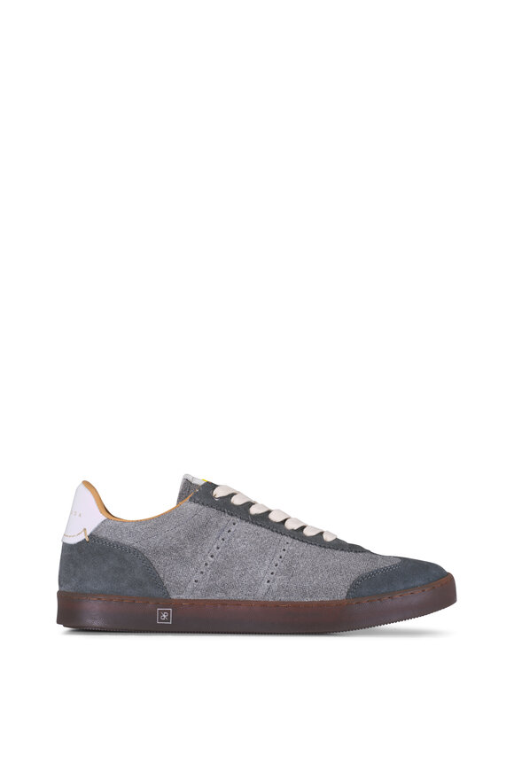 Rubirosa Judy Gray Suede Sneaker - view 4