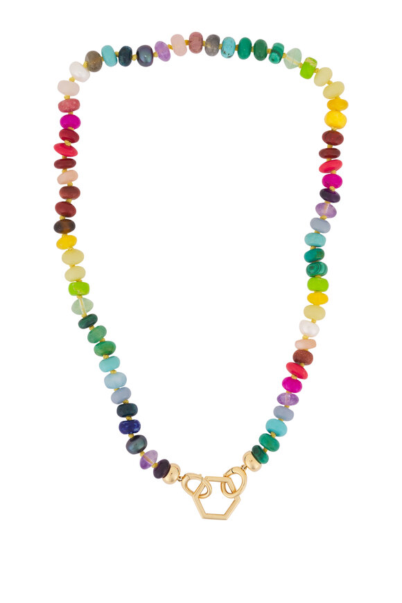 Harwell Godfrey Rainbow Beaded Foundation Necklace