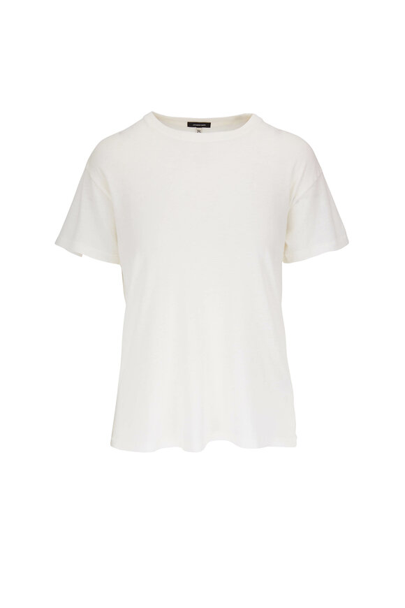 R13 - Boy Bleach Ecru T-Shirt