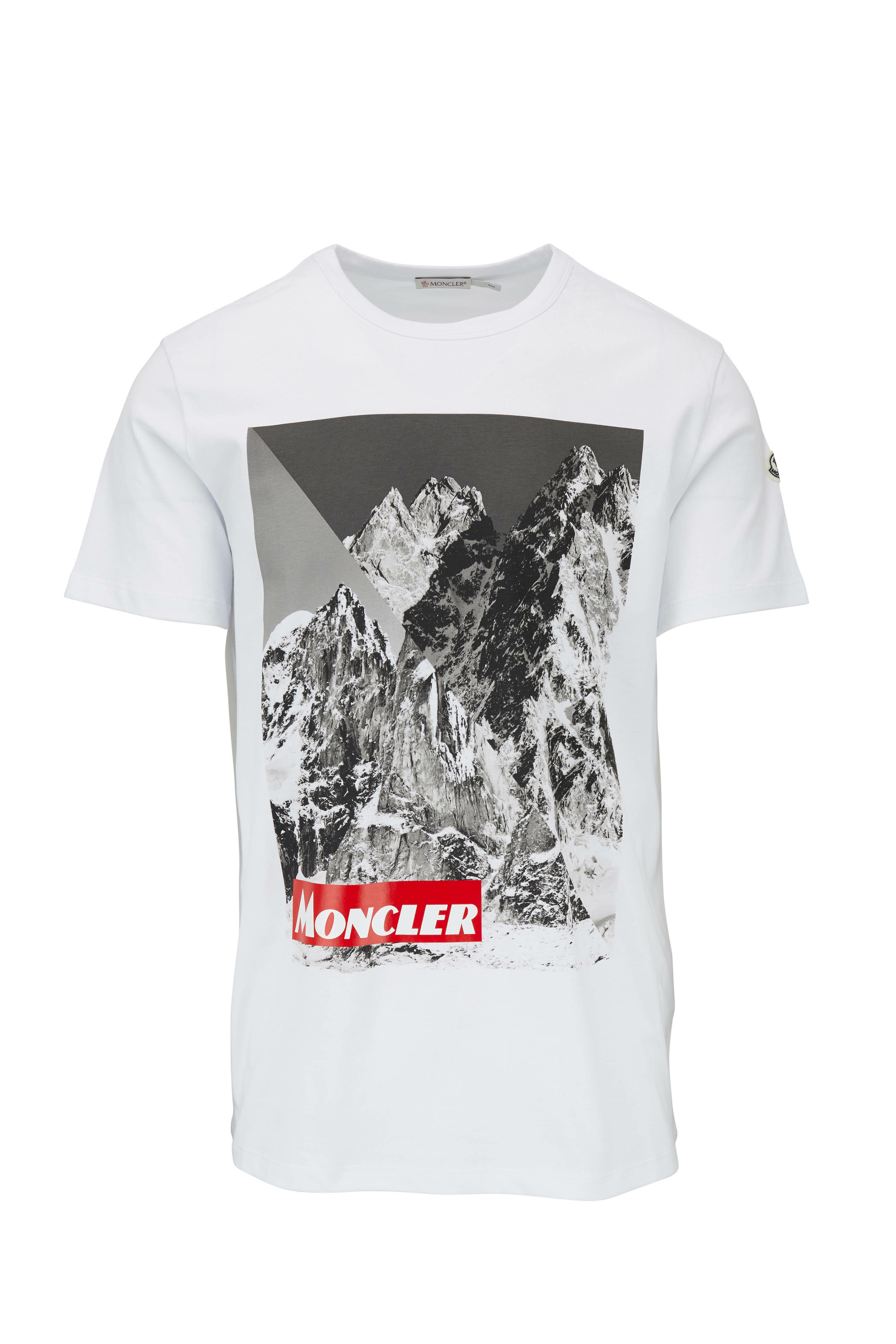 Moncler mountain t shirt on sale