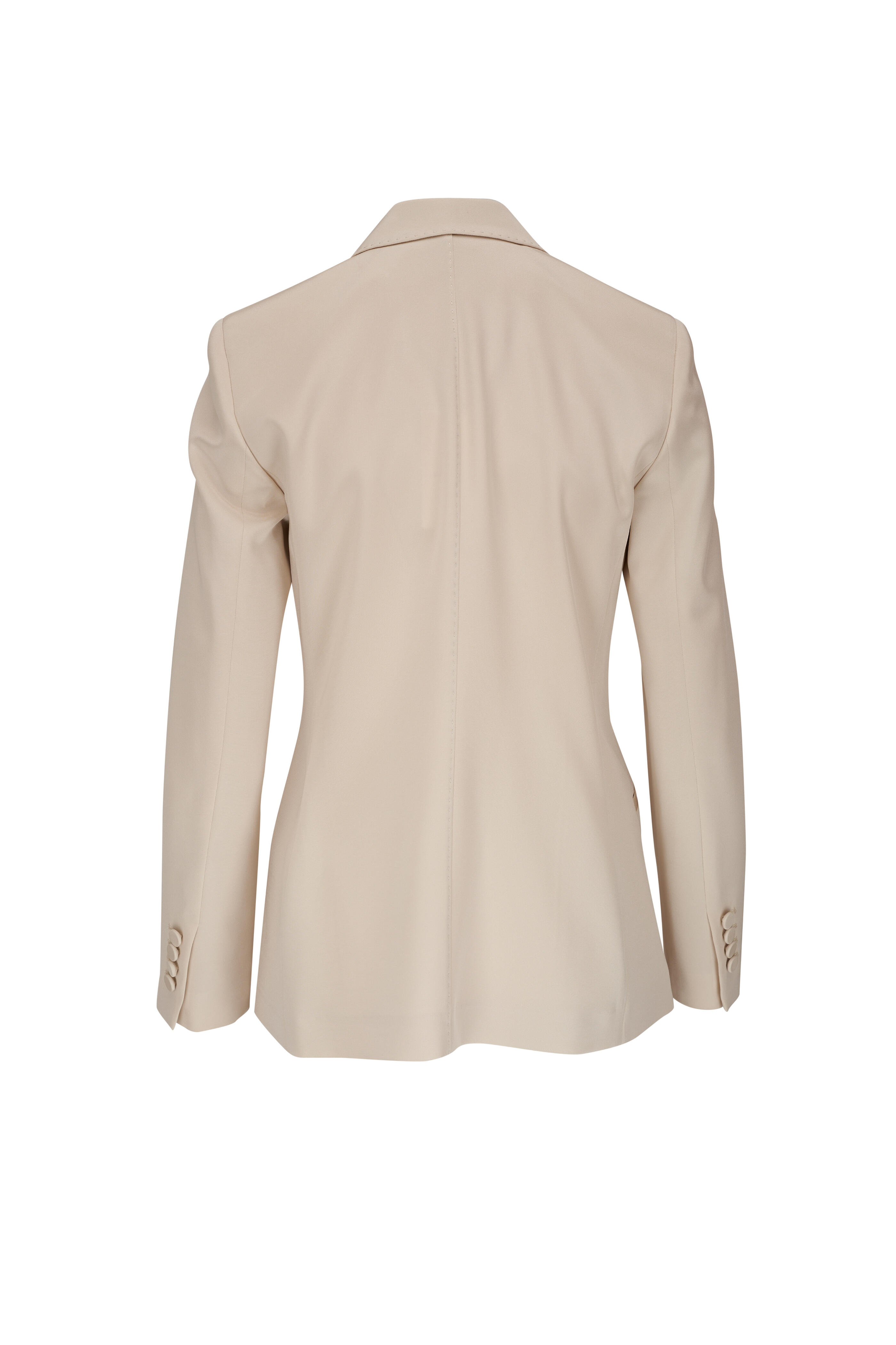 Lafayette 148 New York beige pearl button online jacket