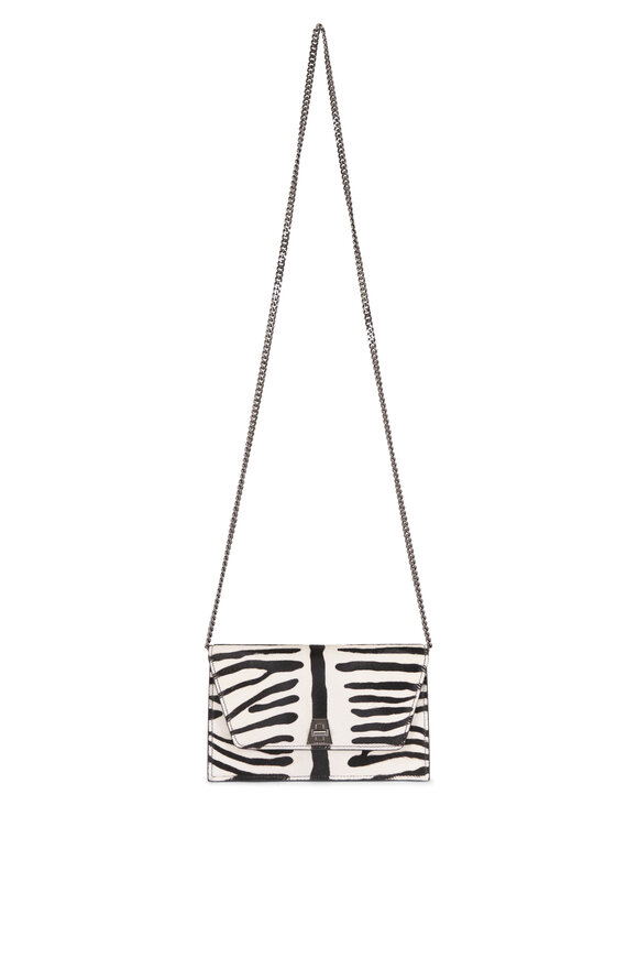 Akris Small Anouk Animal Stripe Envelope Clutch - view 1