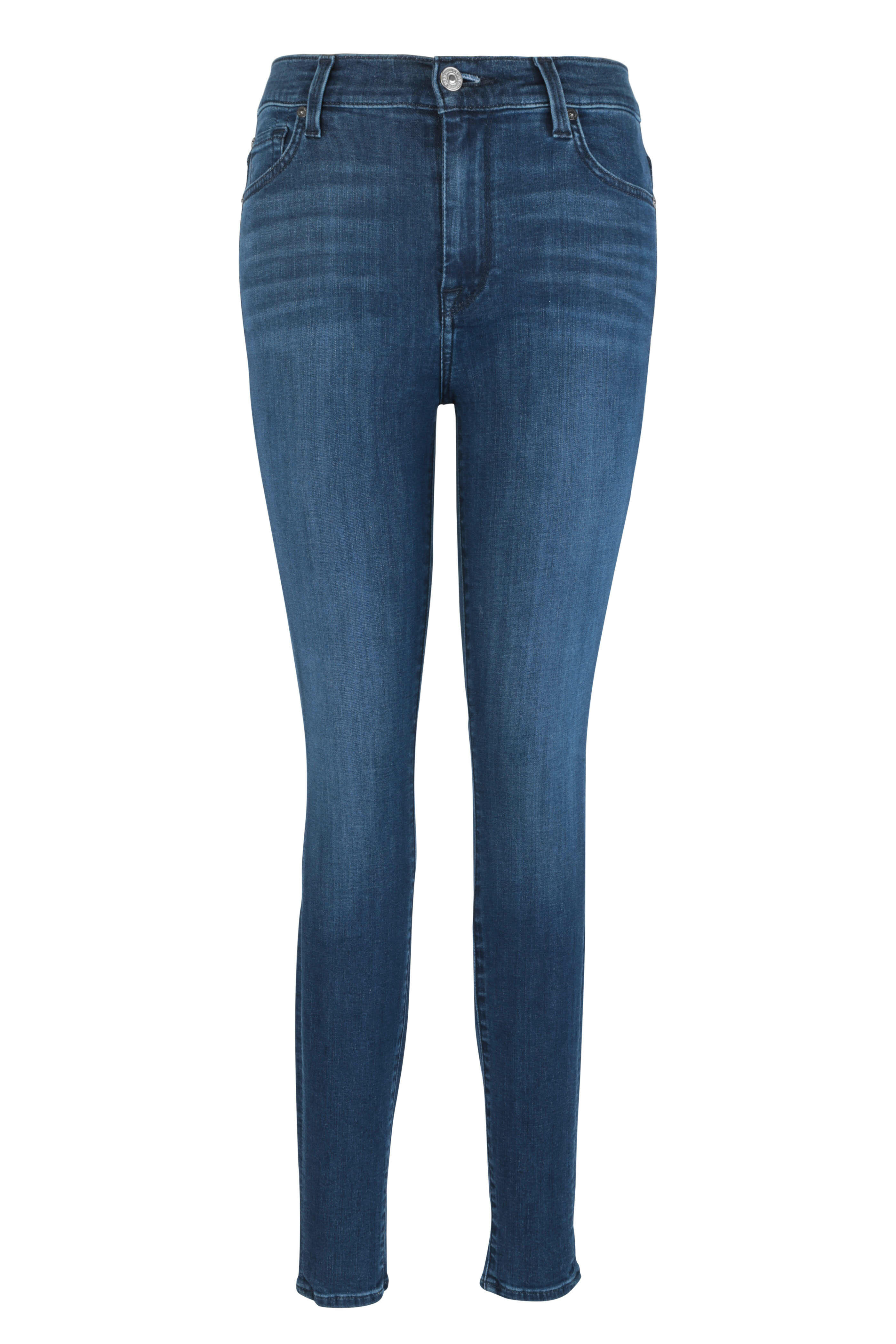 7 For All Mankind - B(Air) Denim High Waist Skinny Jean