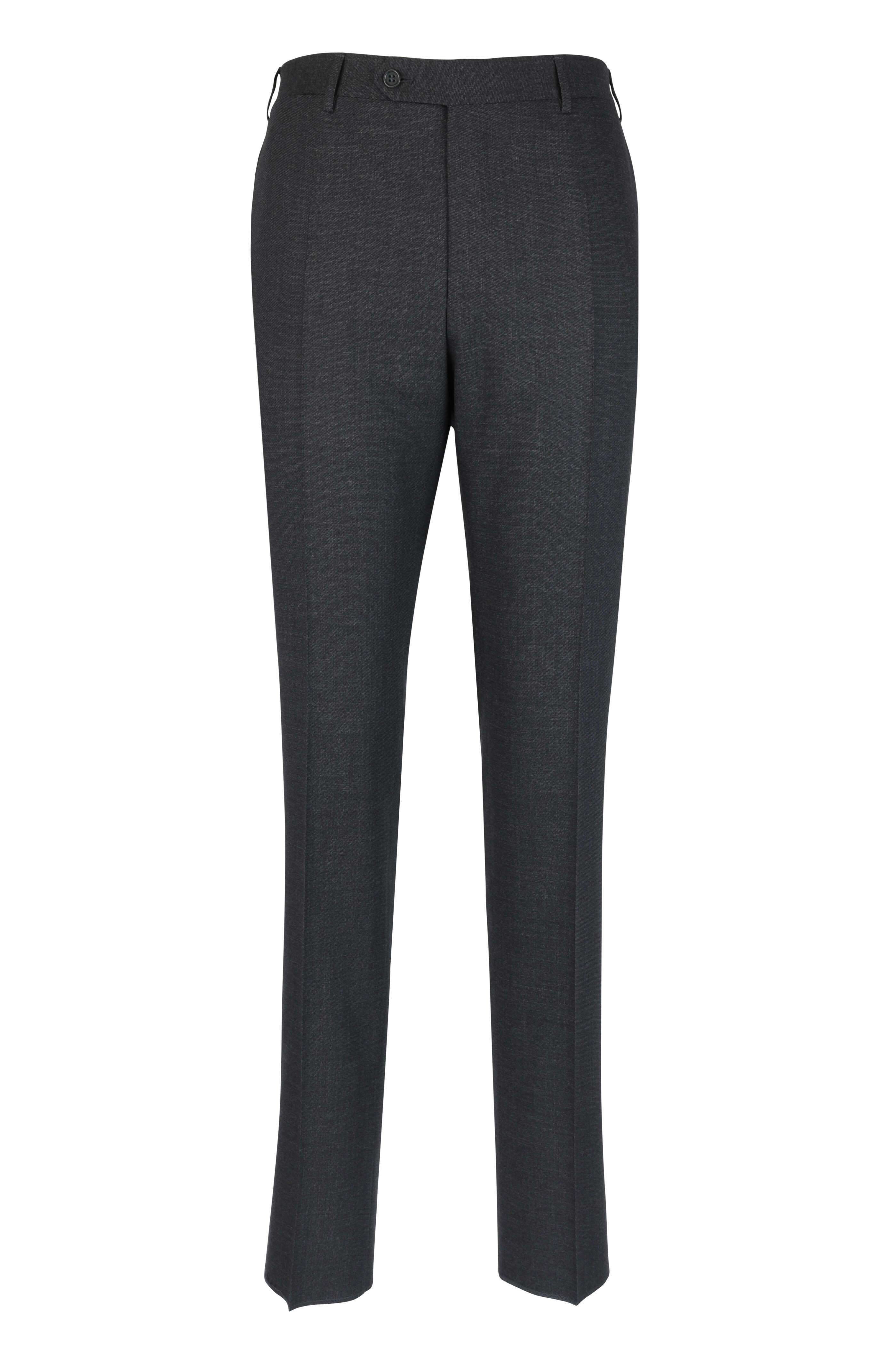 Canali - Charcoal Gray Wool Suit | Mitchell Stores