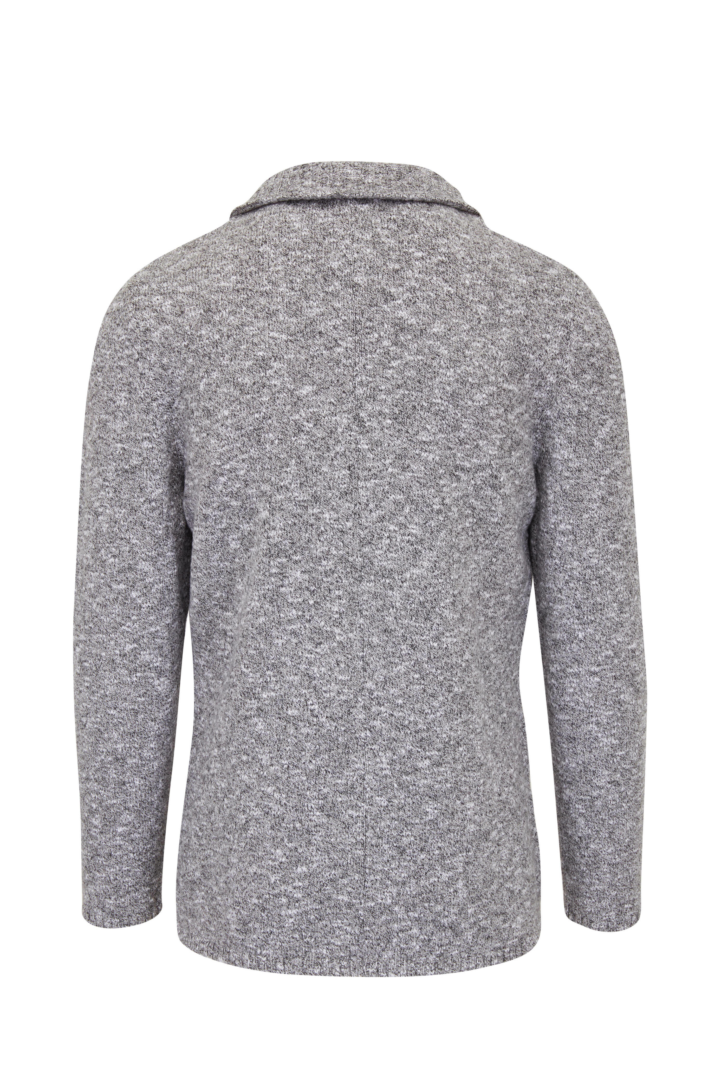 Maurizio Baldassari - Silver Gray Swacket | Mitchell Stores