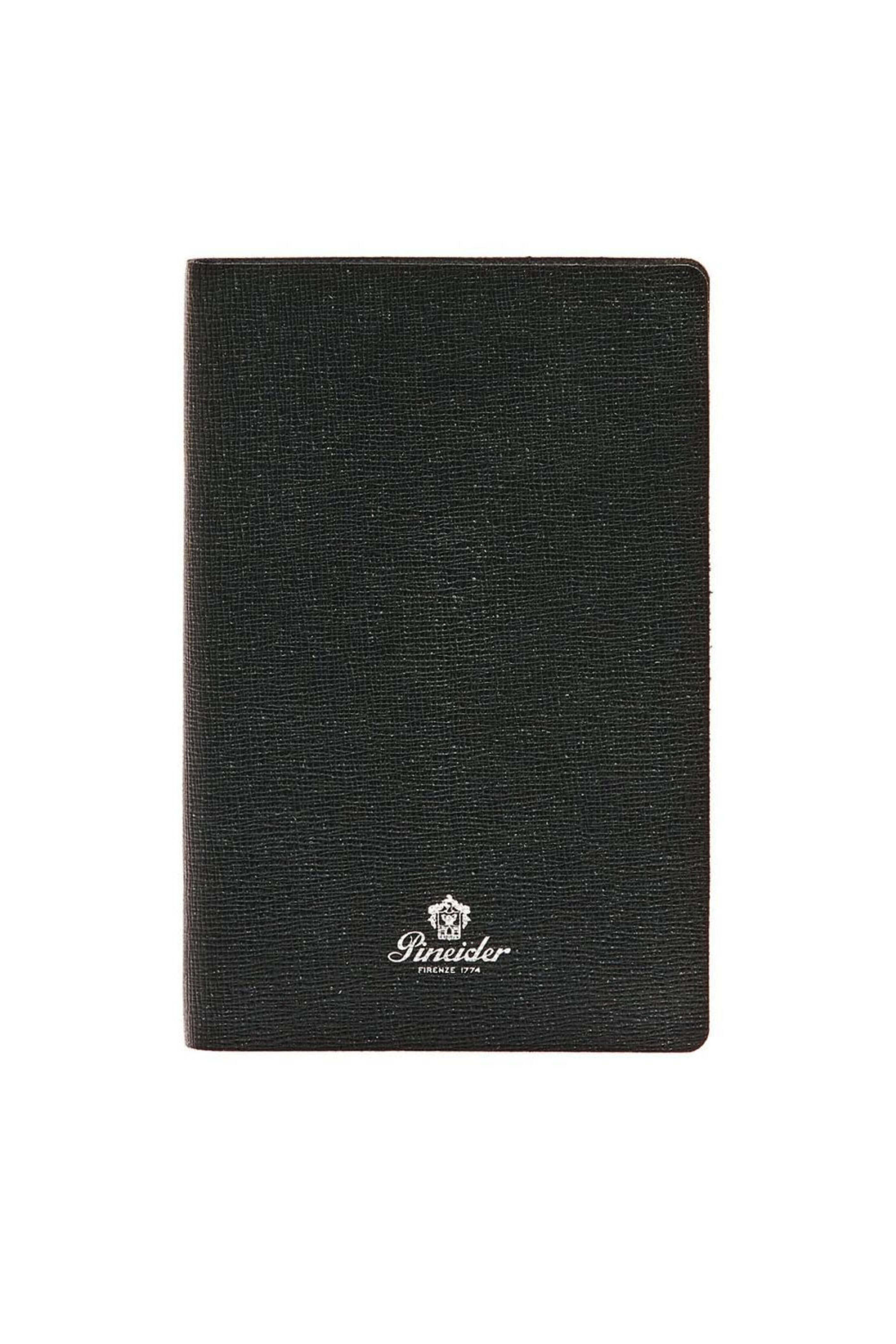 Pineider - Small Milano Leather Notebook in Black