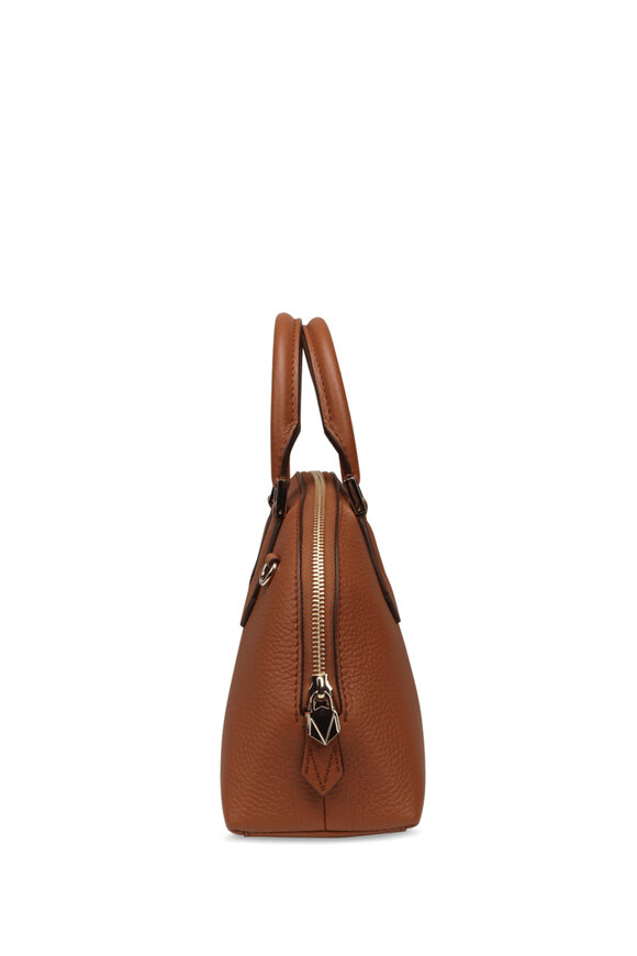 Moreau Paris Small Reina Saddle Halfmoon Top Handle Bag - view 3