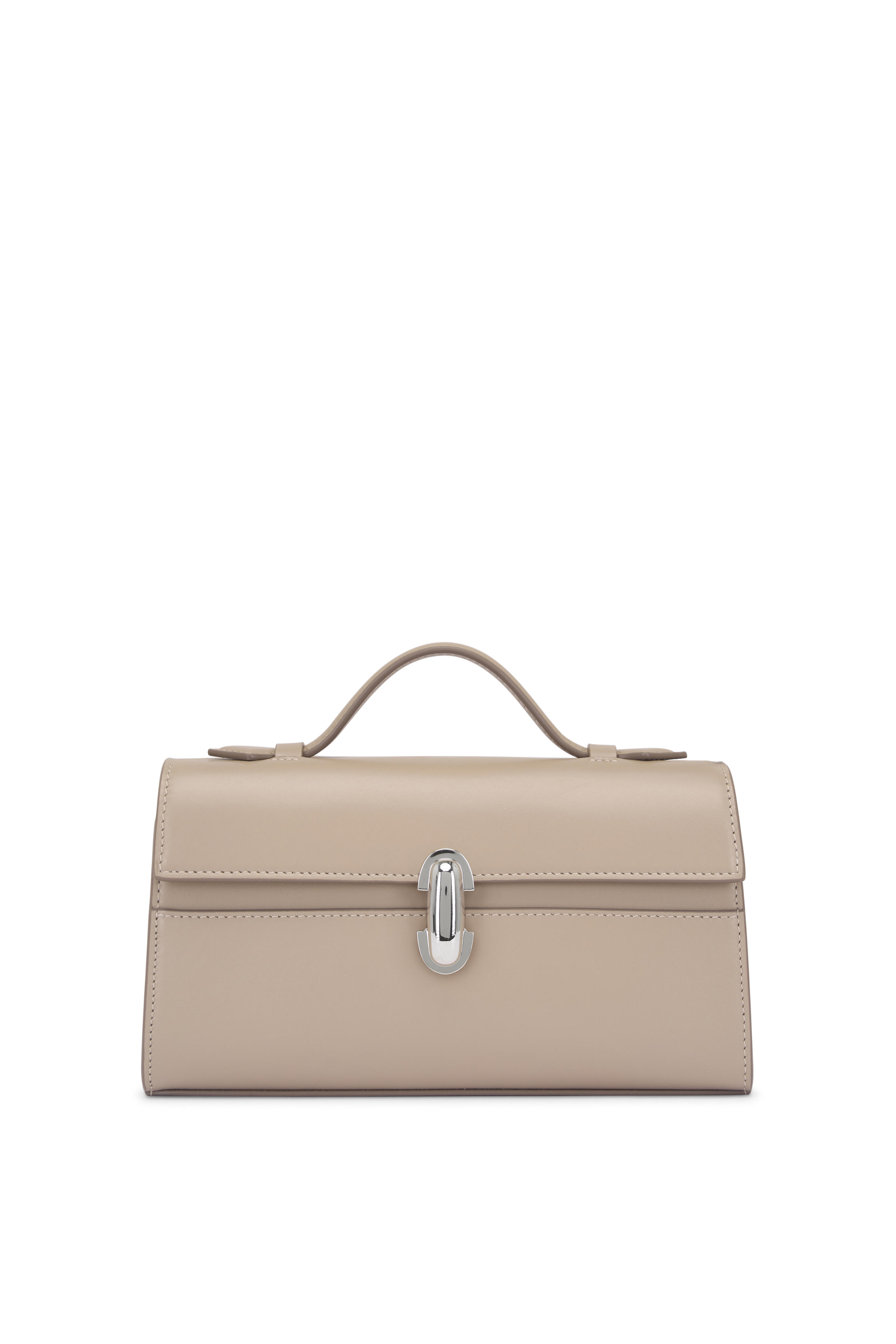Savette - Symmetry Pochette Clay Top Handle Bag | Mitchell Savette - Symmetry Pochette Clay Top Handle Bag | Mitchell