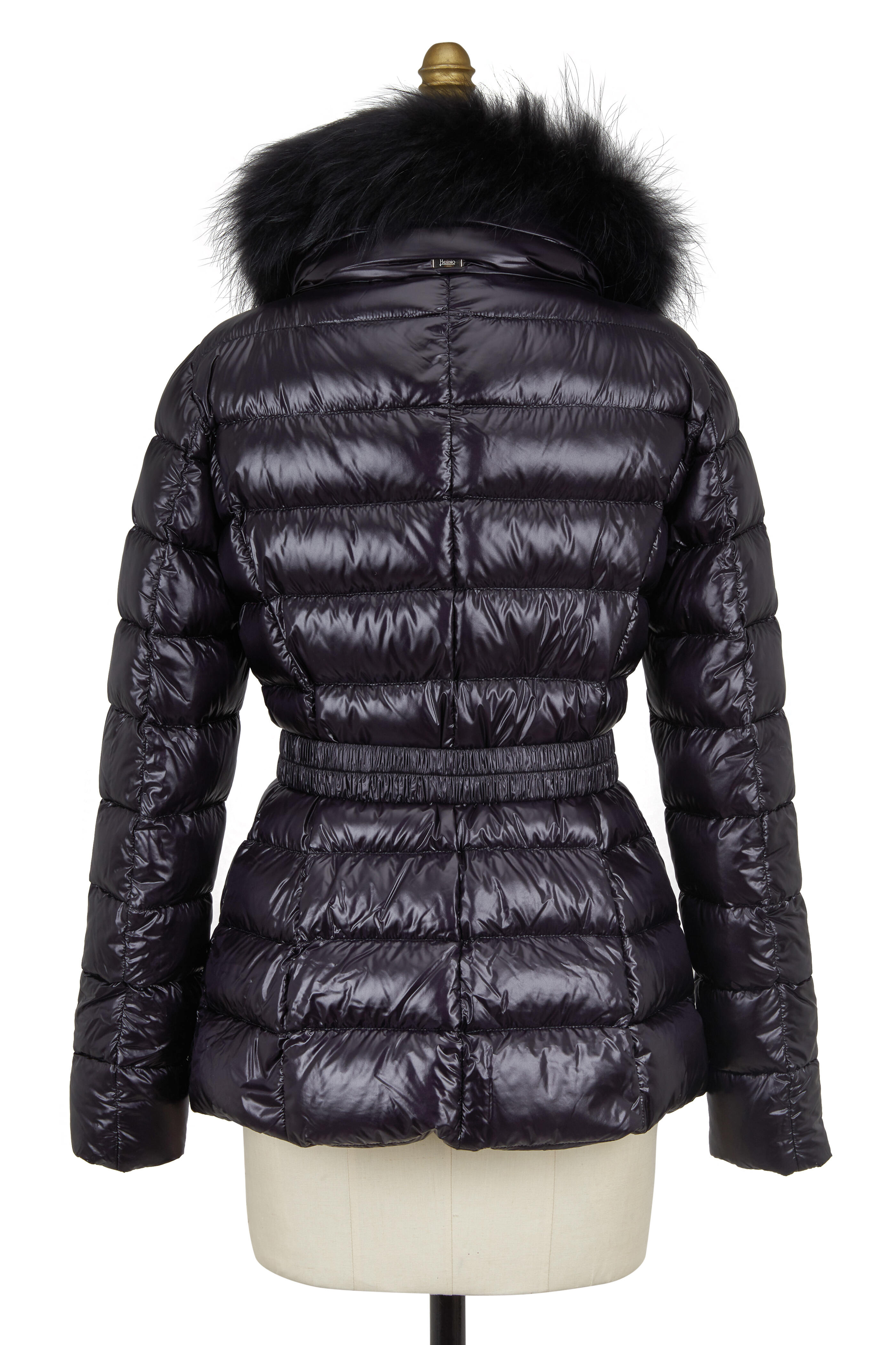 【関税&送料込】Herno Light Puffer With Collar Fur HERNO - Light puffer with collar fur | Leam Roma - Luxury