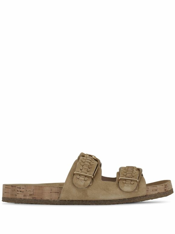 Veronica Beard - Paige Desert Double Buckle Sandal