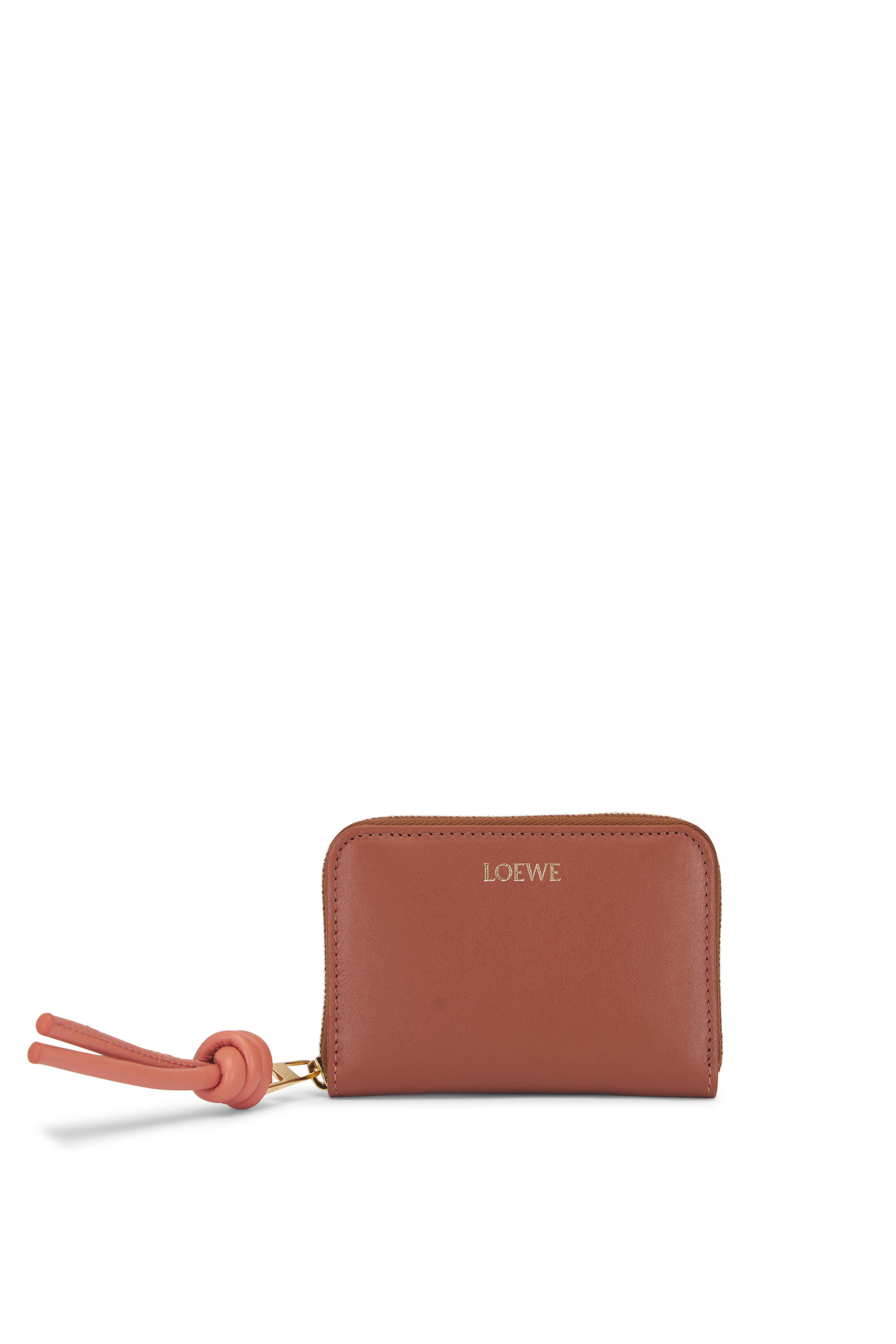 Loewe - Tan & Papaya Coin Cardholder