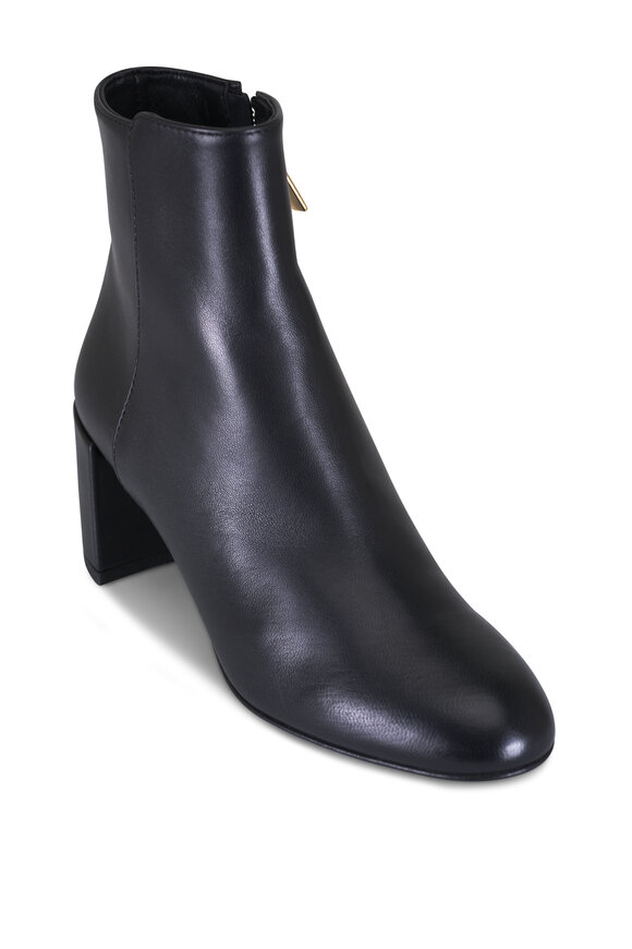 AGL Lynn Nero Softy Leather Bootie, 60mm - view 1