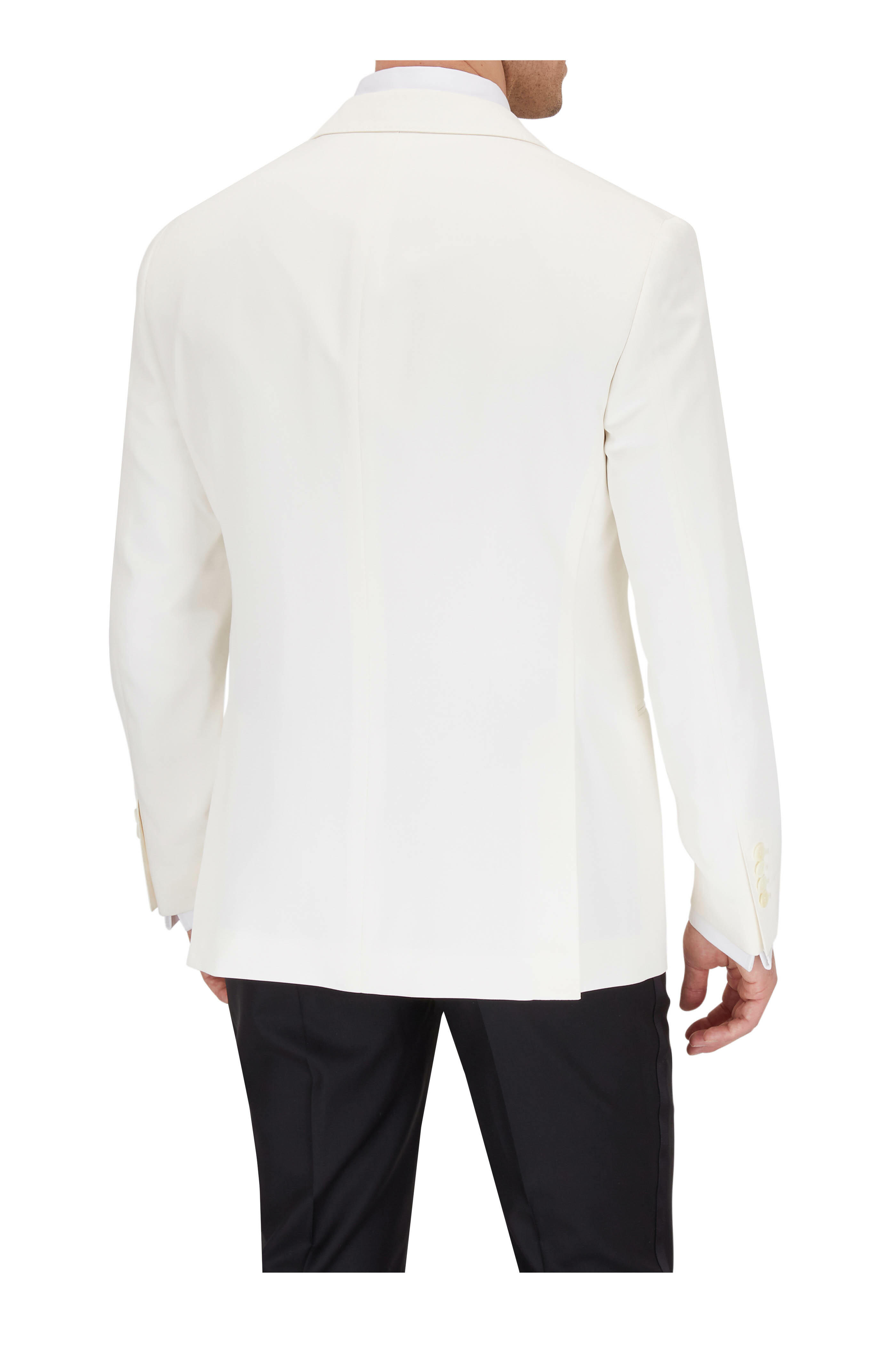 Brunello Cucinelli - White Pleated Slim Fit Tuxedo Shirt