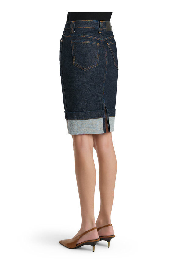 Khaite Kendra Benson Denim Skirt - view 3