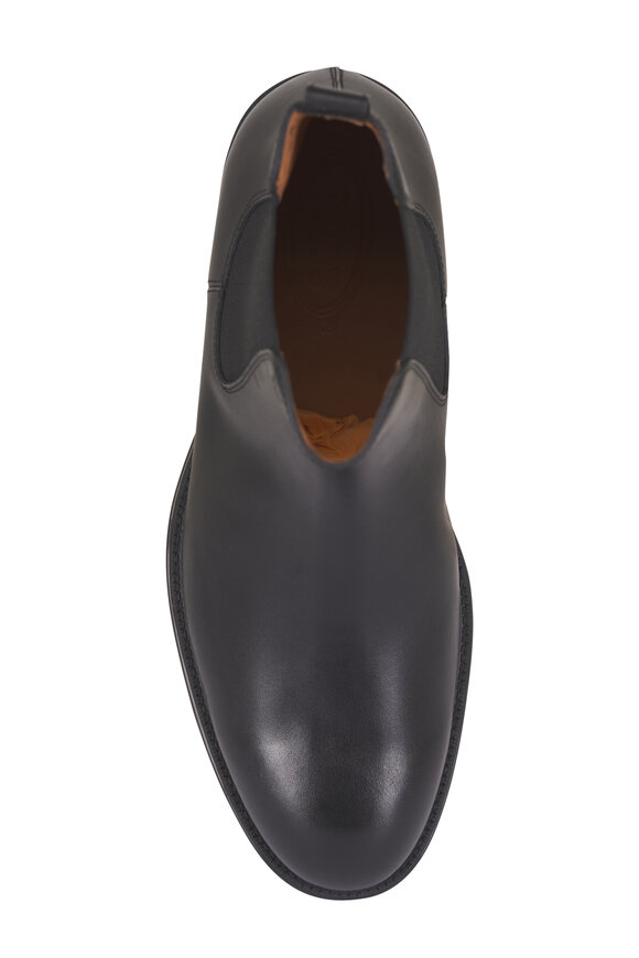 Tod's Black Leather Chelsea Boot - view 3